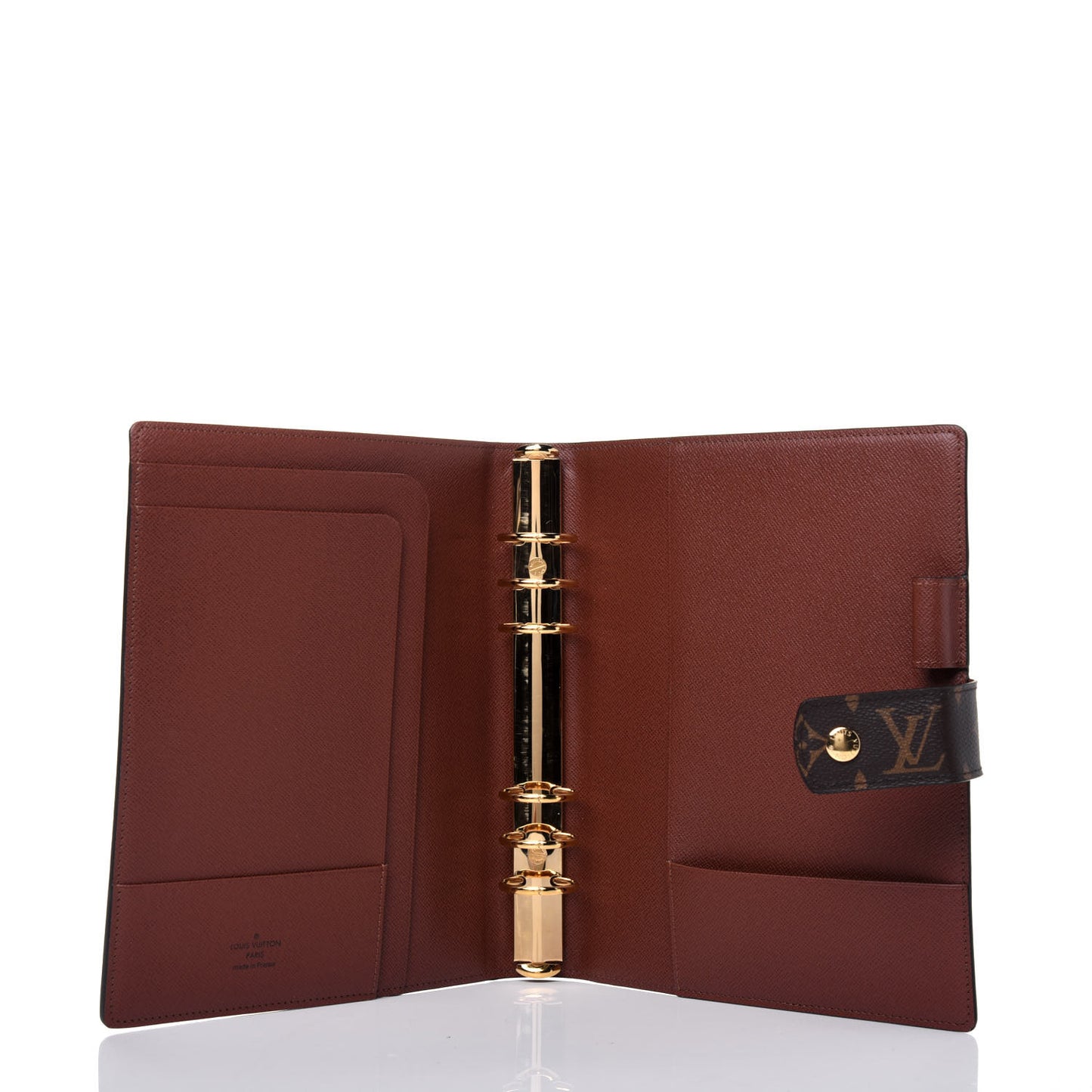 Monogram Large Ring Agenda Cover