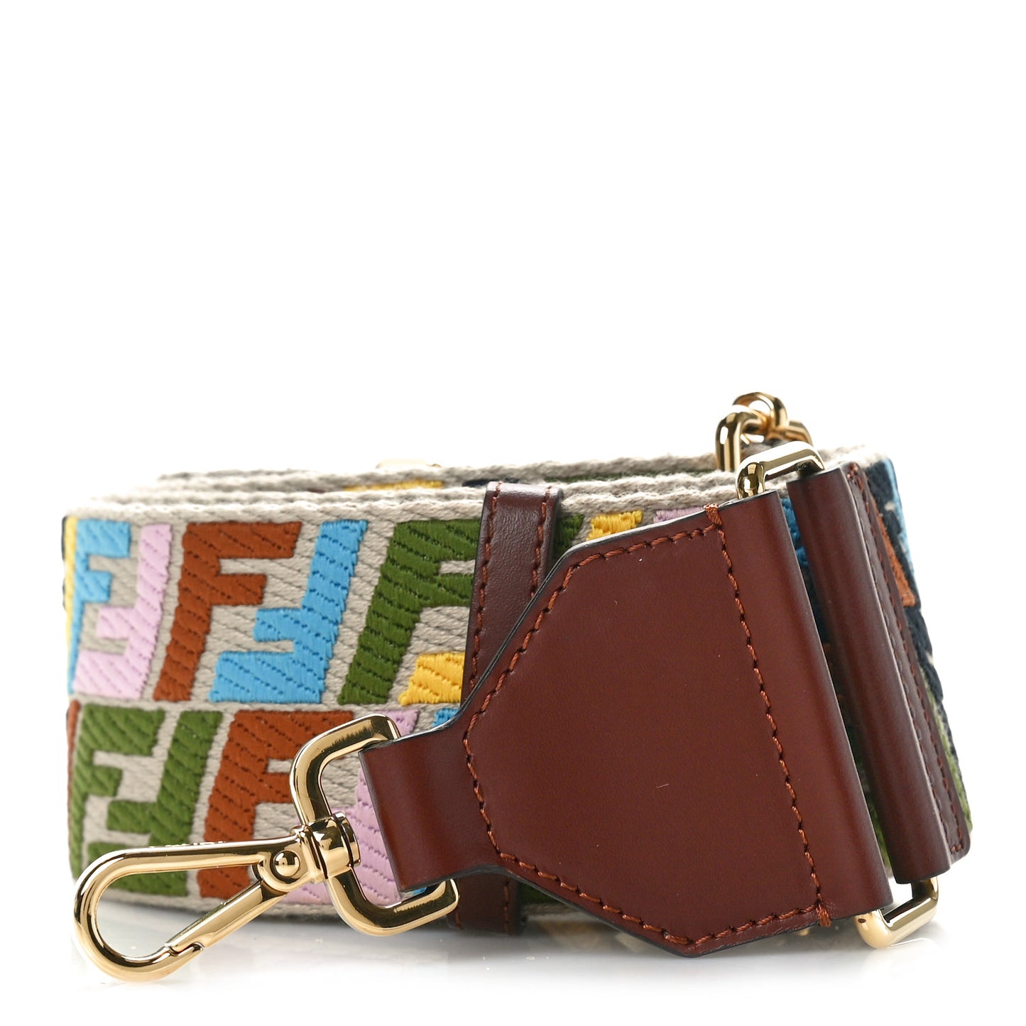 X SARA COLEMAN Canvas Vitello King FF Fish Eye Strap You Multicolor