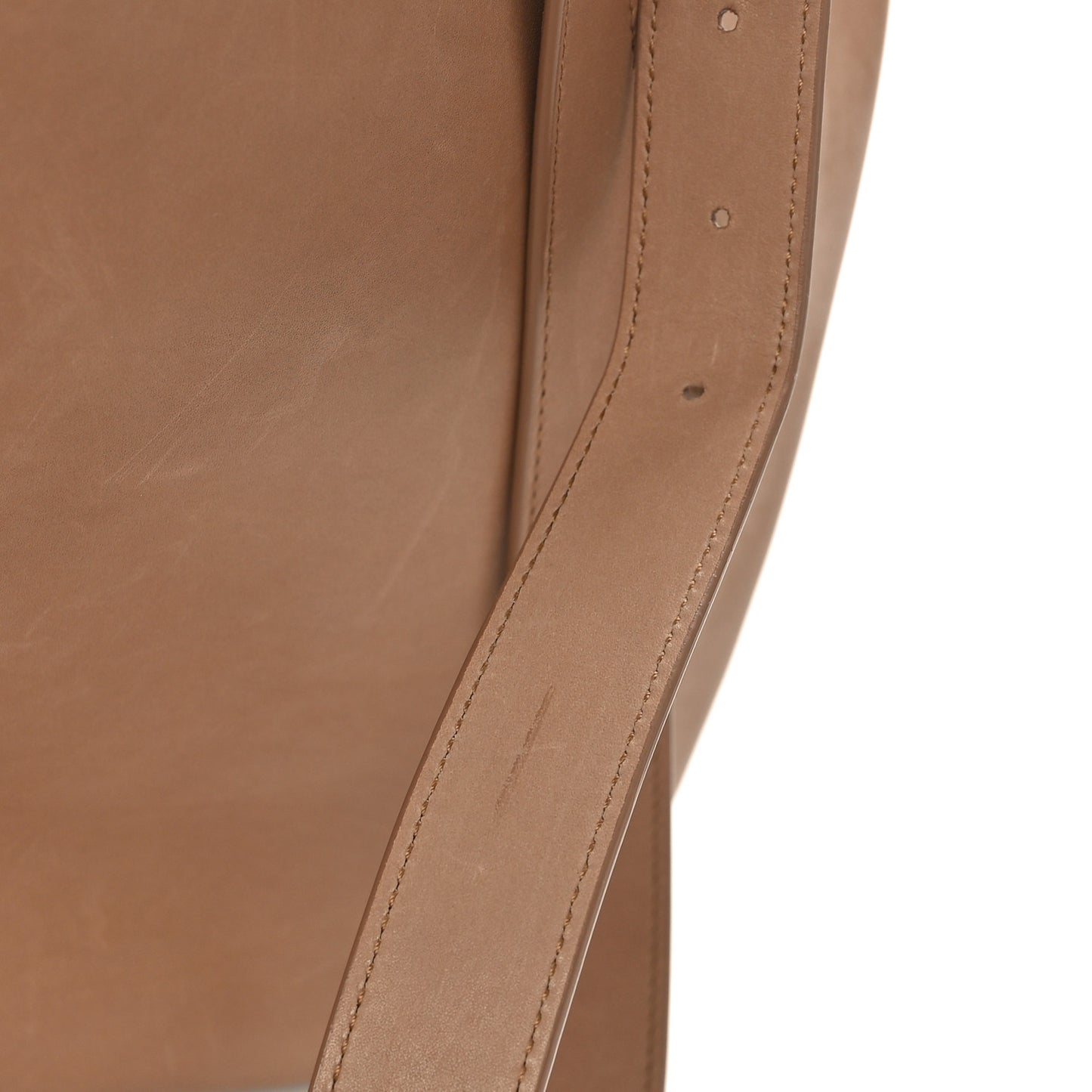 Calfskin Medium Paris VII Flat Hobo Biscuit Beige