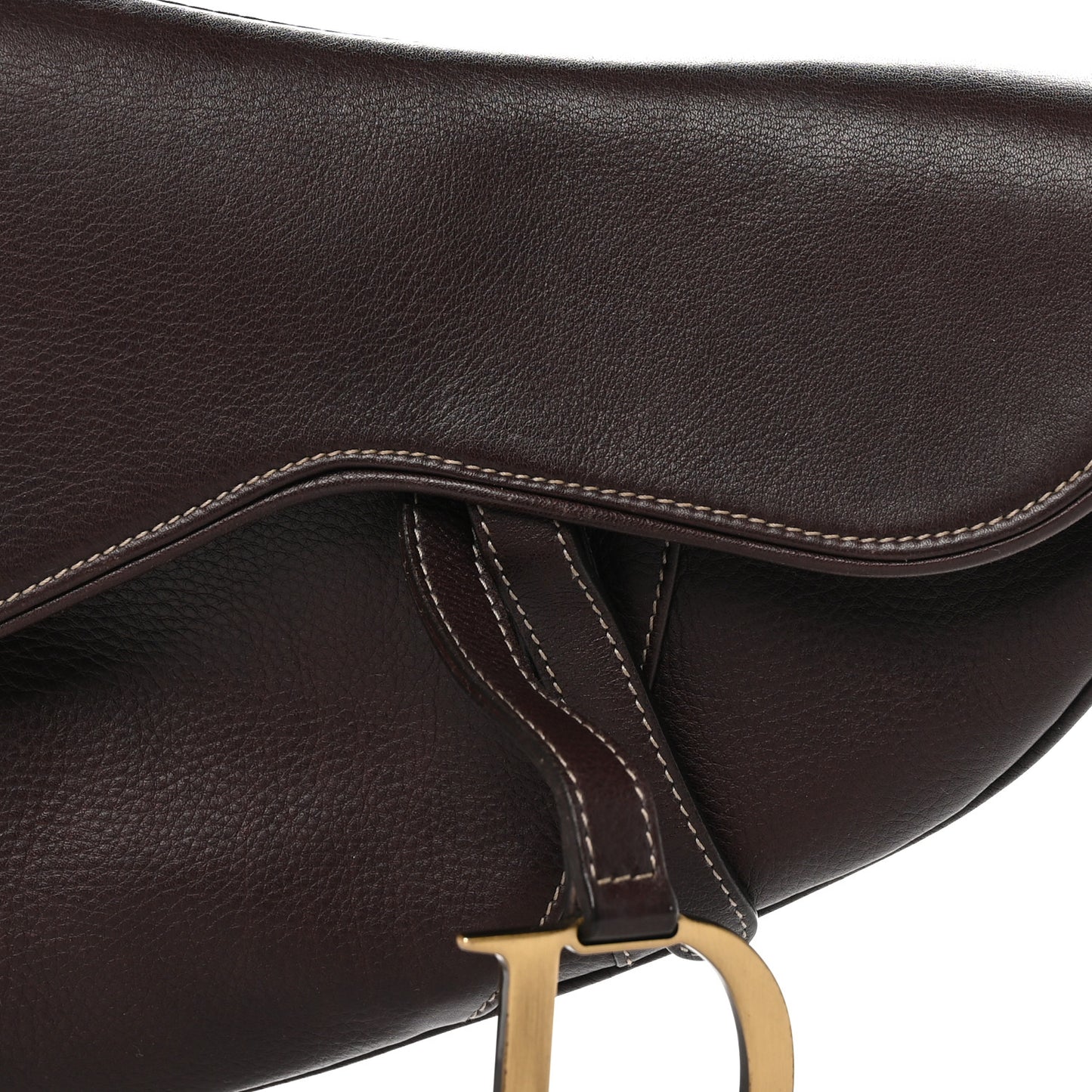 Calfskin Saddle Bag Brown