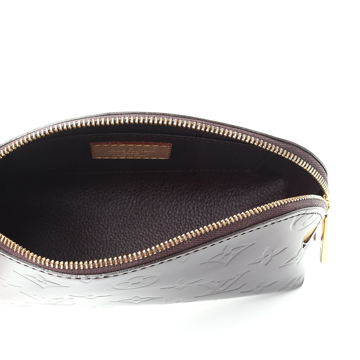 Vernis Cosmetic Pouch Amarante