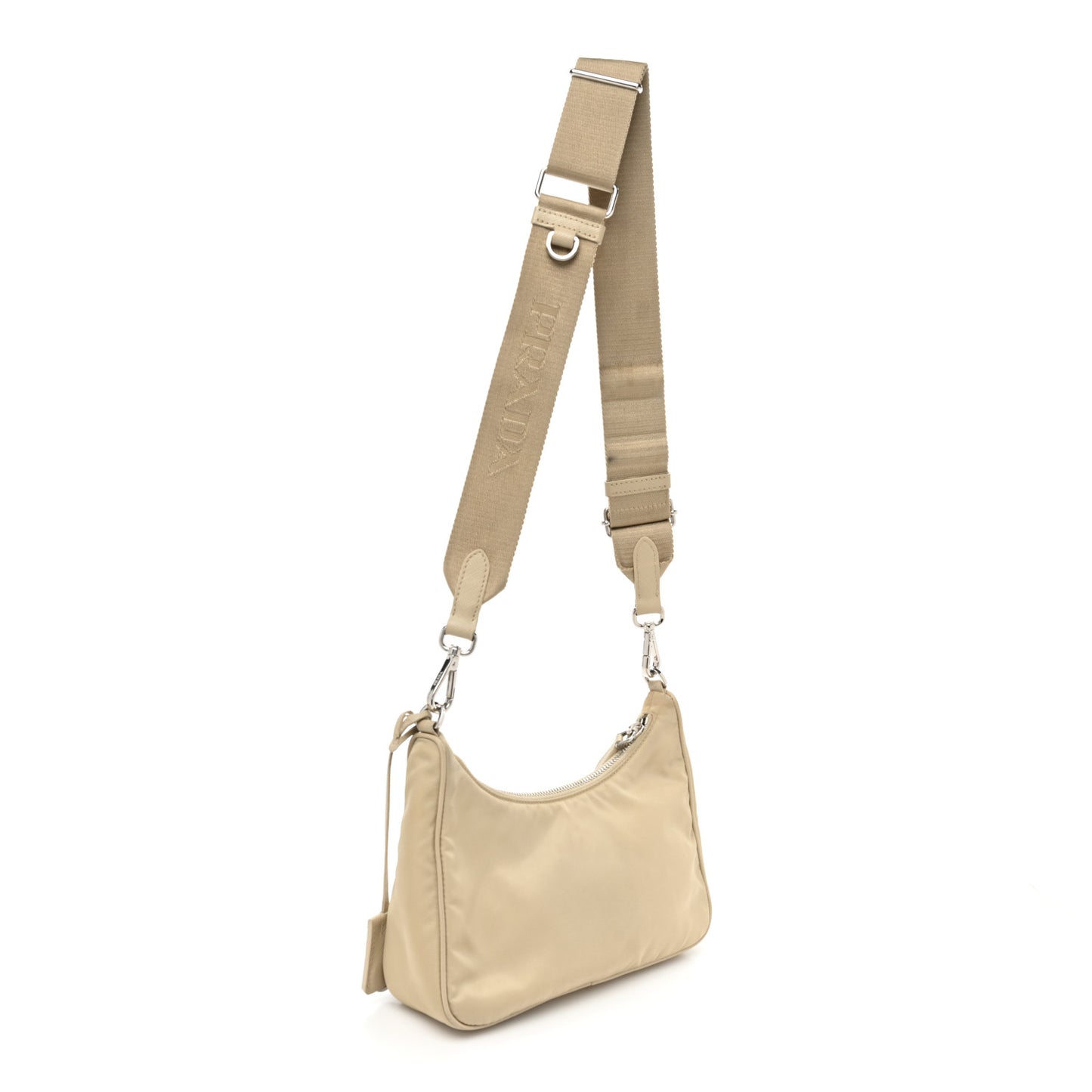 Re-Nylon Saffiano Re-Edition 2005 Shoulder Bag Deserto