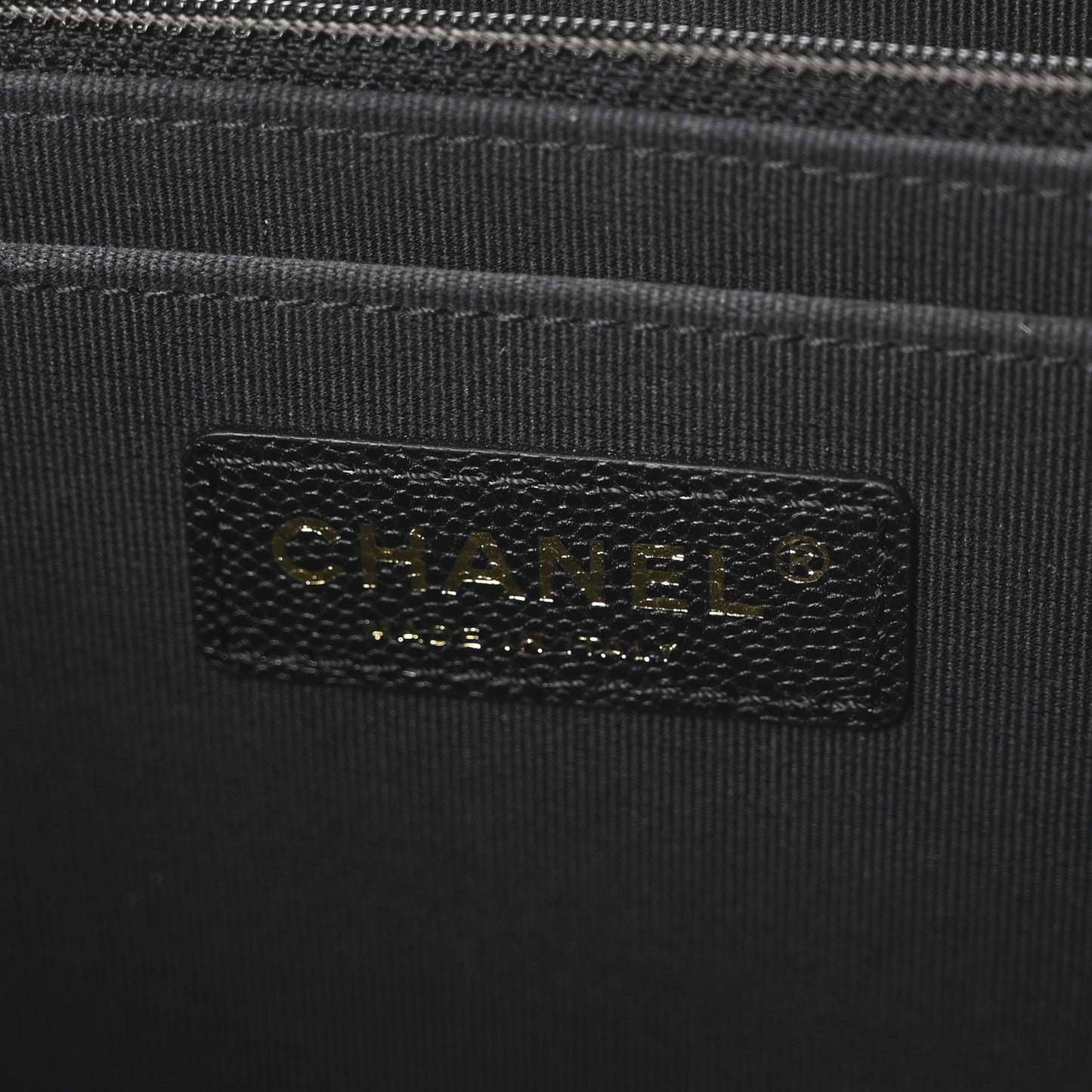 Caviar Quilted XXL Travel Flap Bag Black