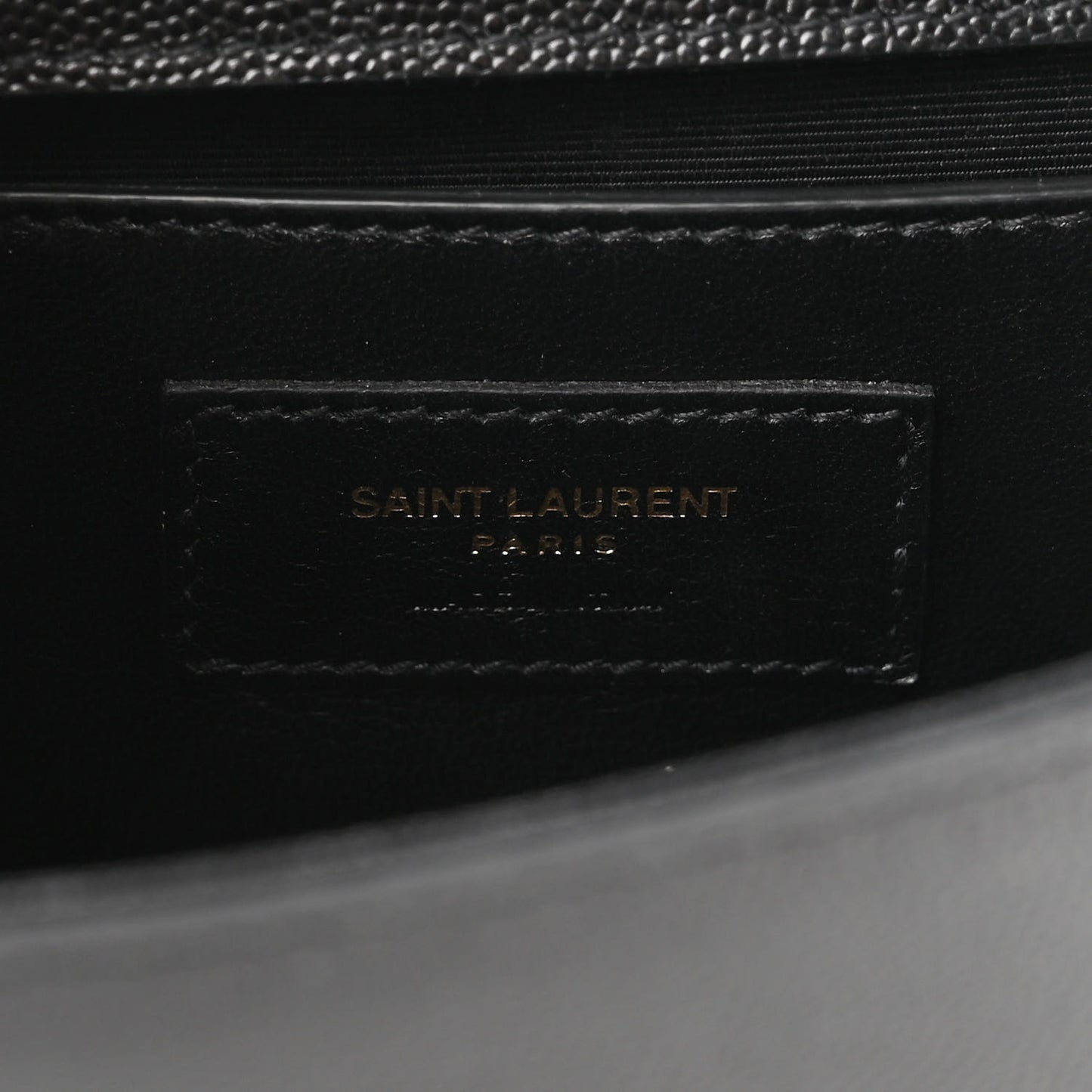 Grain De Poudre Small Monogram Kate Satchel Black