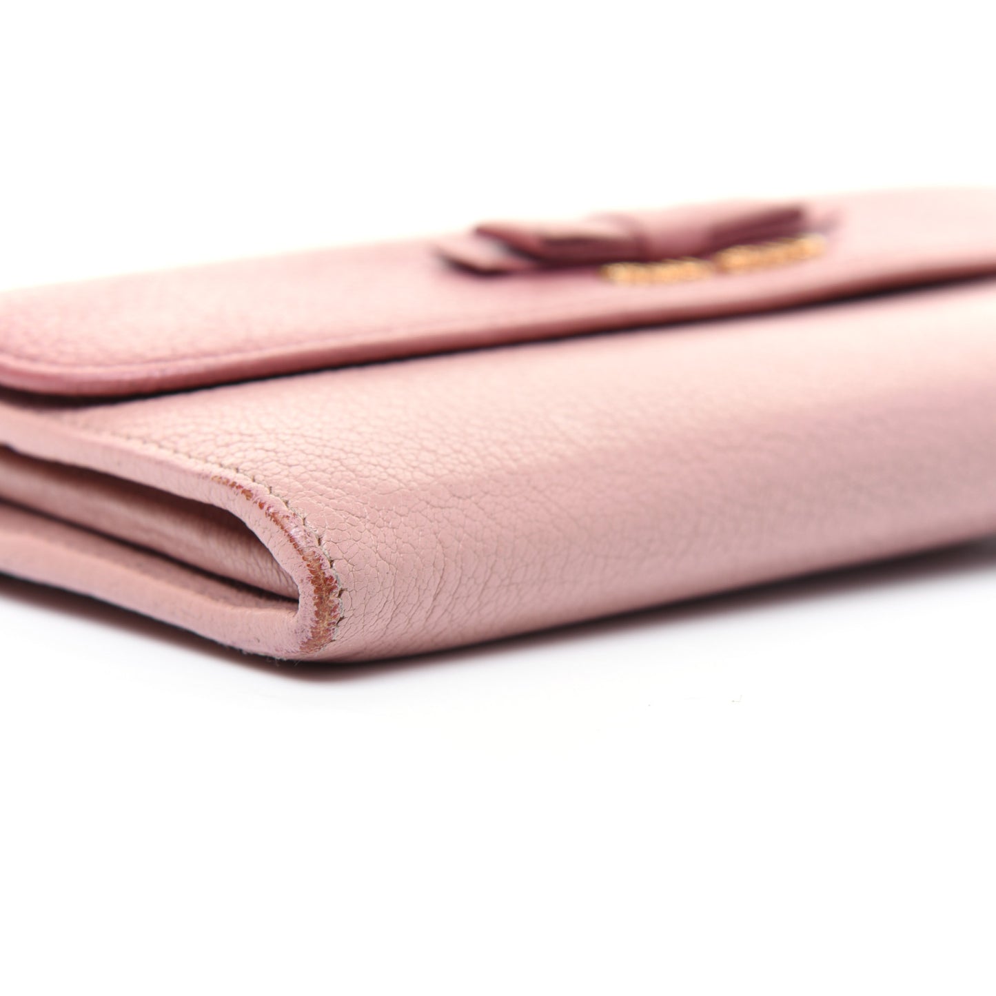 Goatskin Madras Bi-Color Continental Wallet Anticho Orchidea