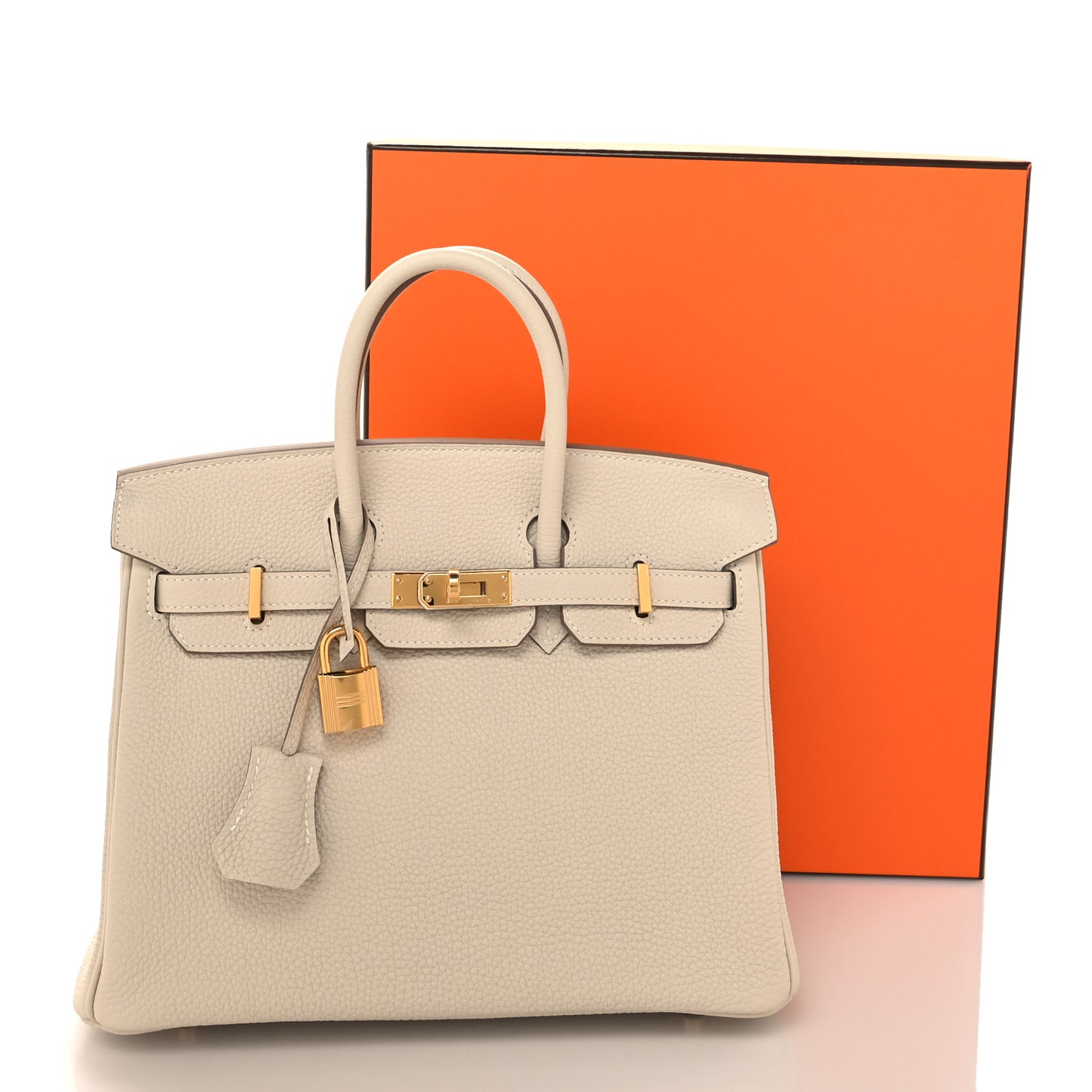 Togo Birkin 25 Craie