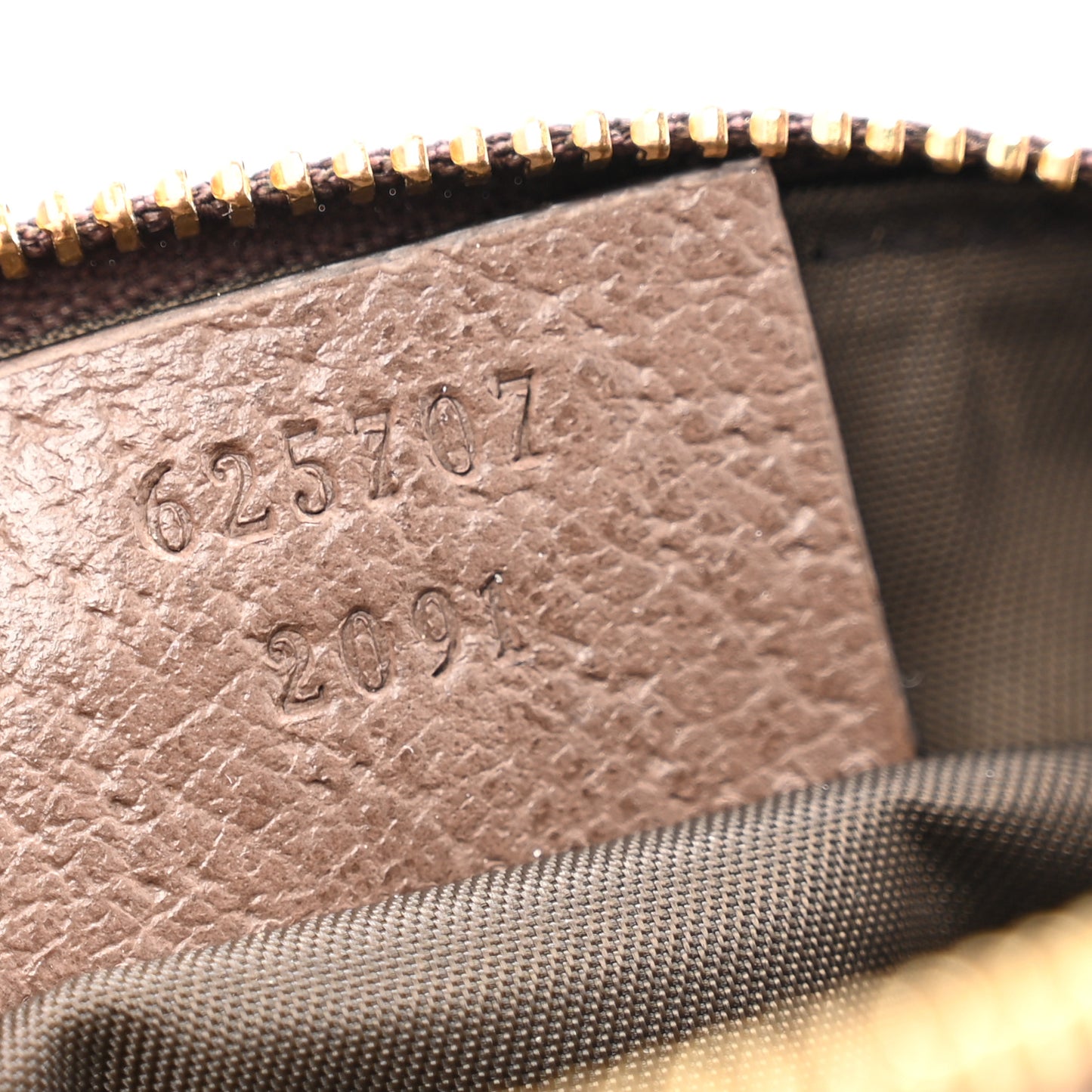 GG Supreme Monogram Web Ophidia Dome Key Pouch Beige New Acero
