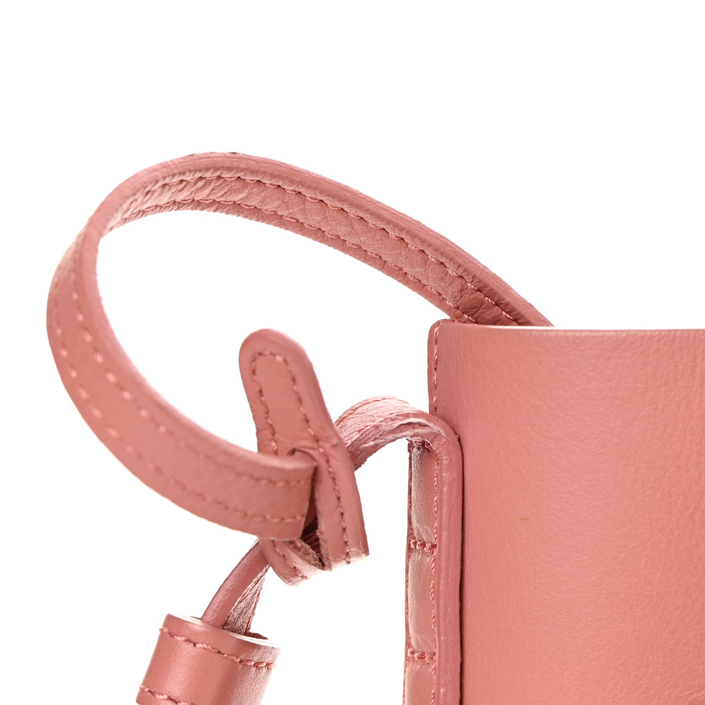 Calfskin Bucket Bag Blush