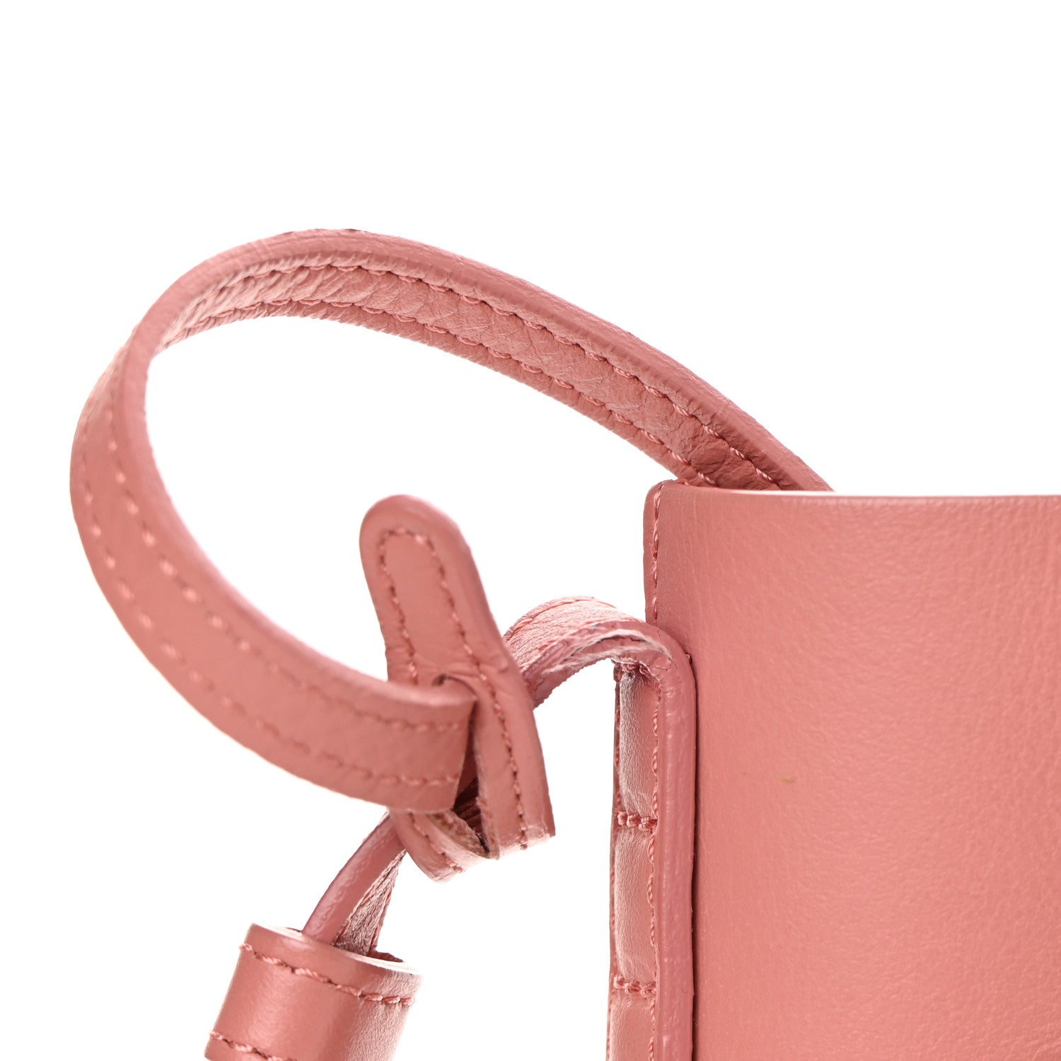 Mansur Gavriel Calfskin Bucket Bag Blush 19 of 19