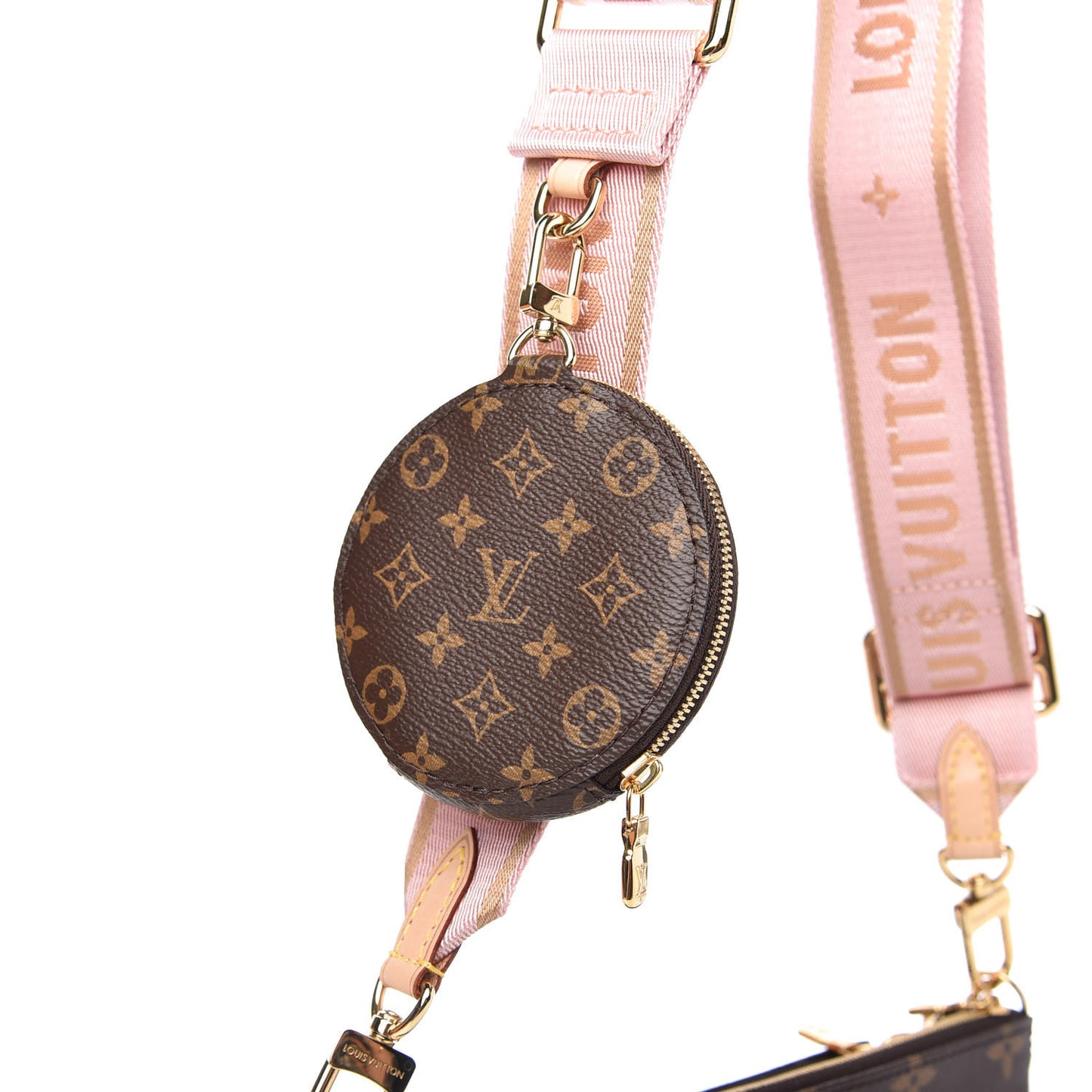 Monogram Multi Pochette Accessories Rose Clair