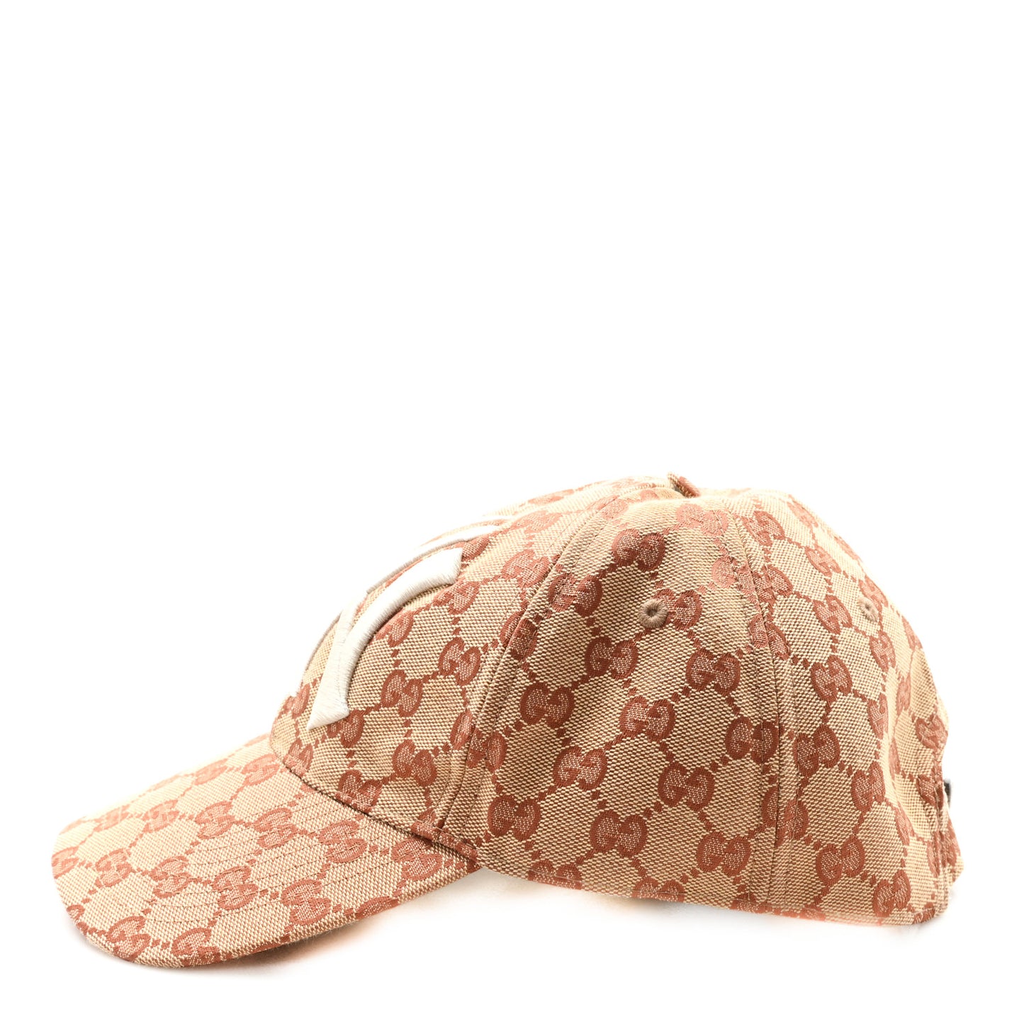 X MLB Monogram NY Yankees Baseball Hat 57-61 Beige Ruggine