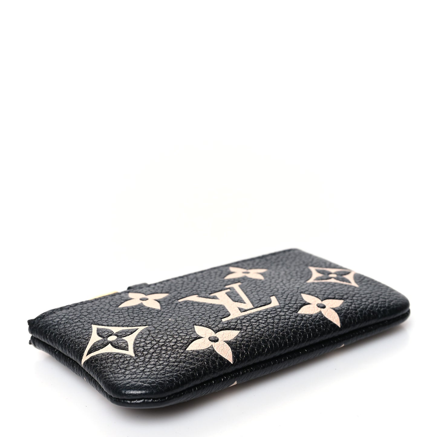 Empreinte Monogram Giant Key Pouch Black Beige