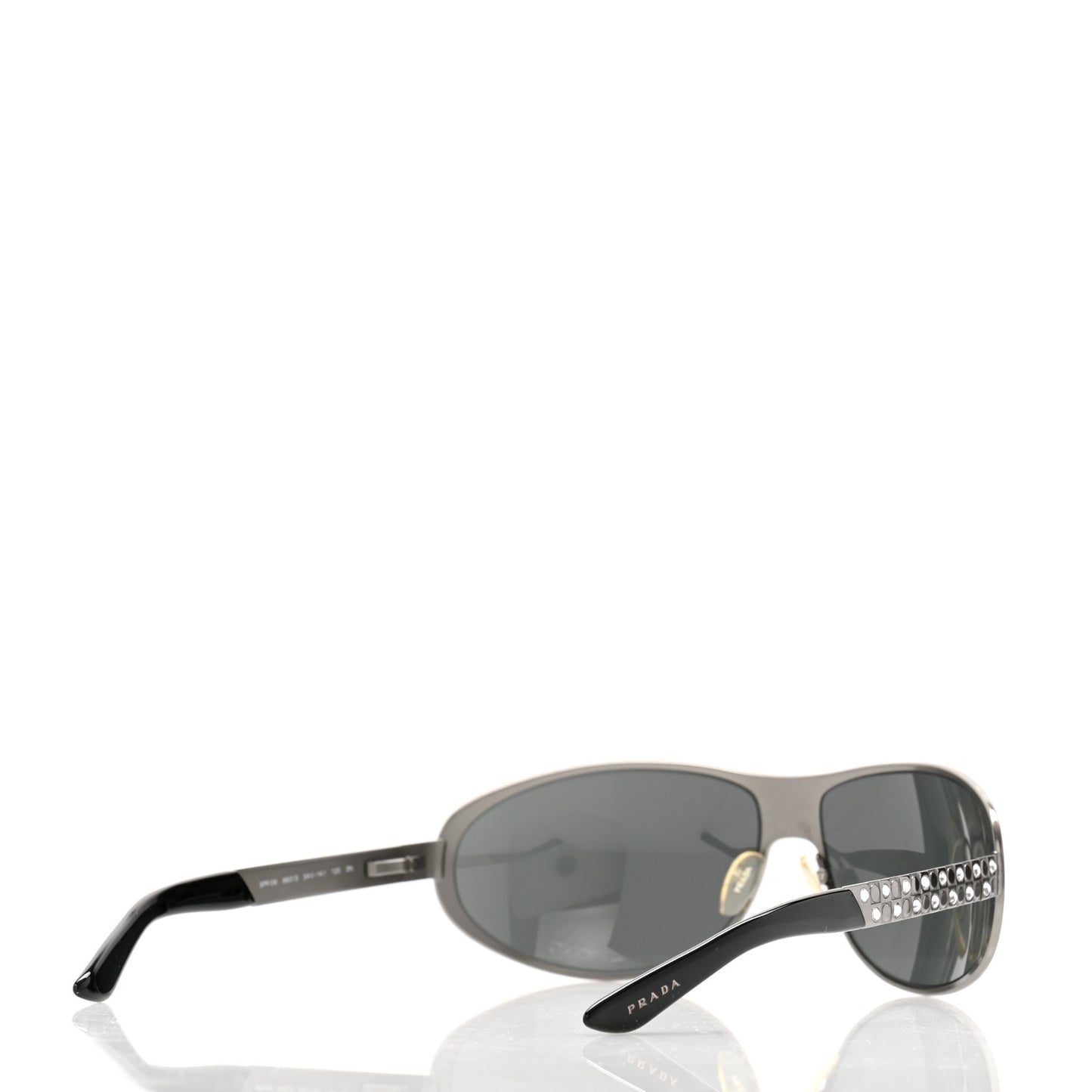 Metal Crystal Sunglasses SPR 59I Black