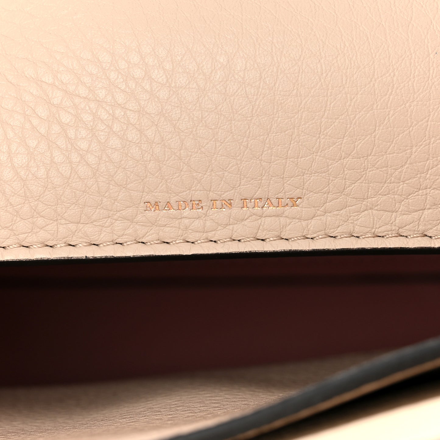 Marais Calfskin Small Belt Bag Limestone Dusty Rose