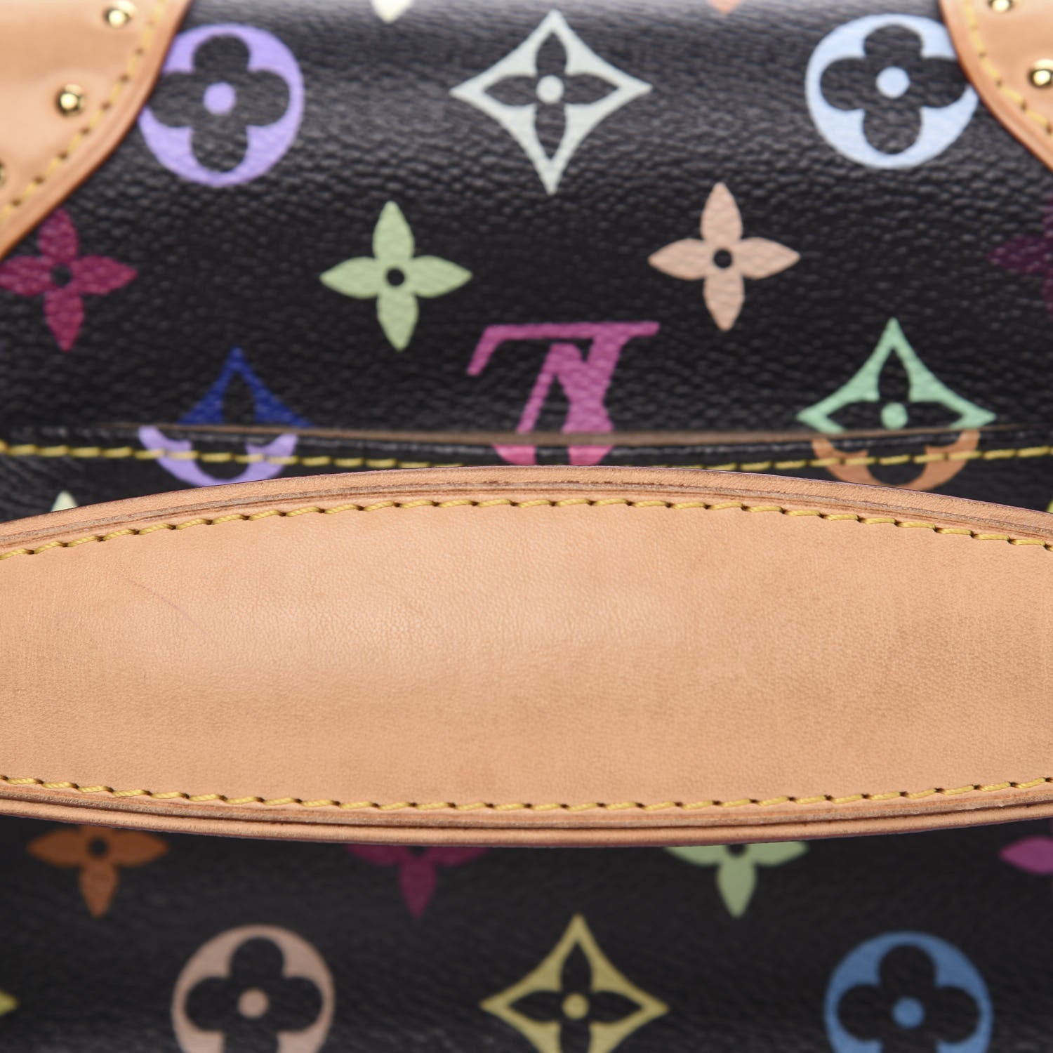 Louis Vuitton Monogram Multicolor Marilyn Black 10 of 15