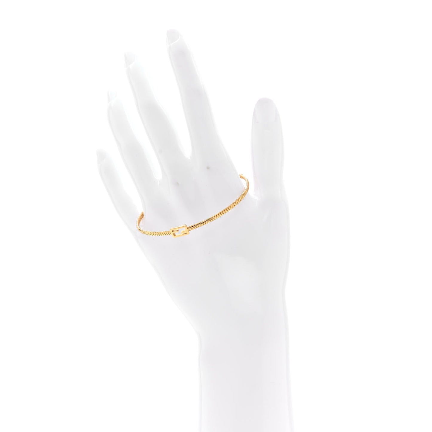 Metal Baguette Bracelet Gold