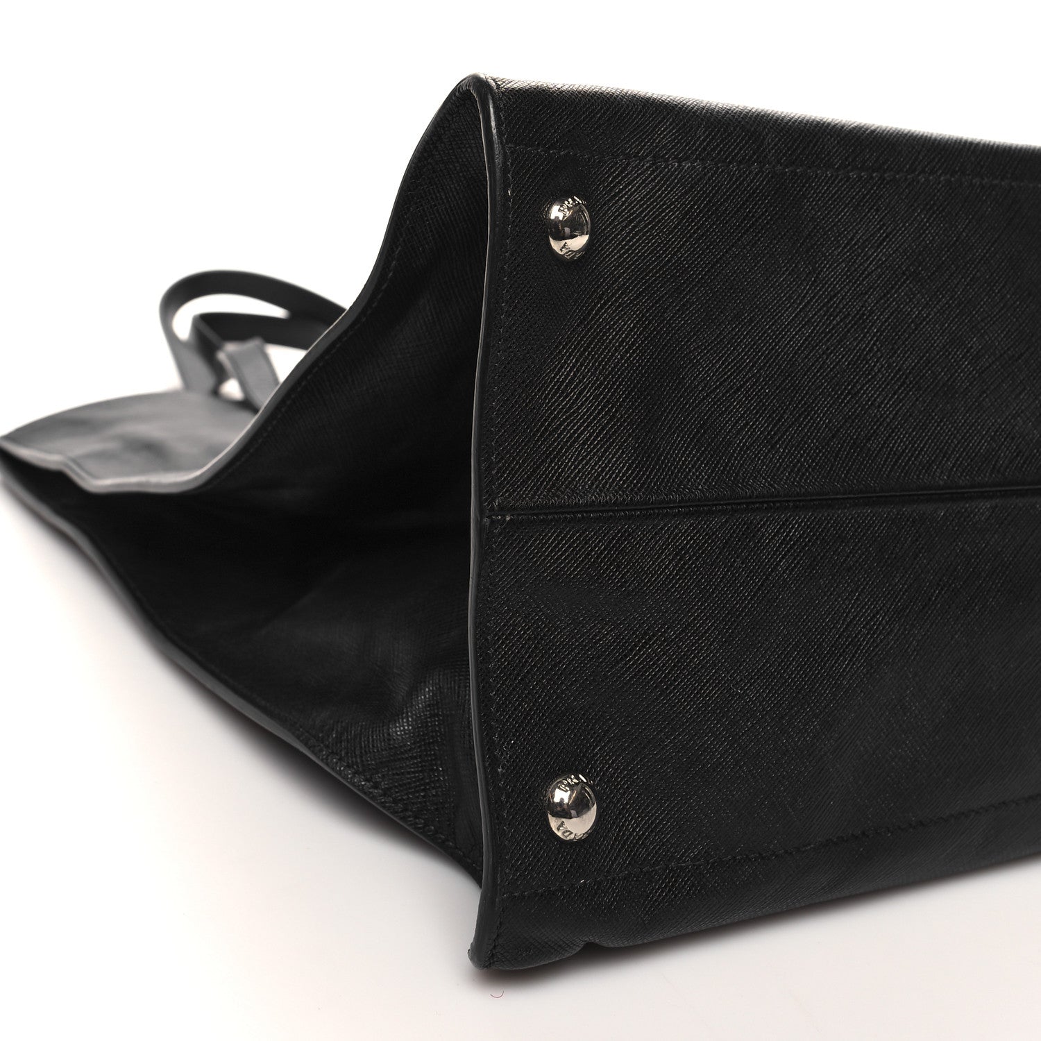 Prada Saffiano Lux Cuir Tote Black 8 of 11