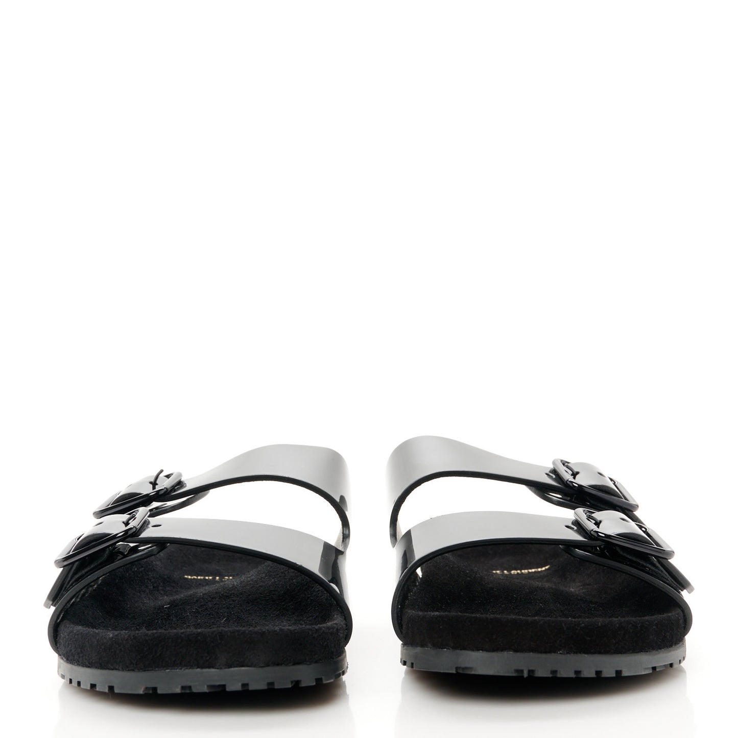 Vernie Grumpy Jimmy Cross Slides 39.5 Black