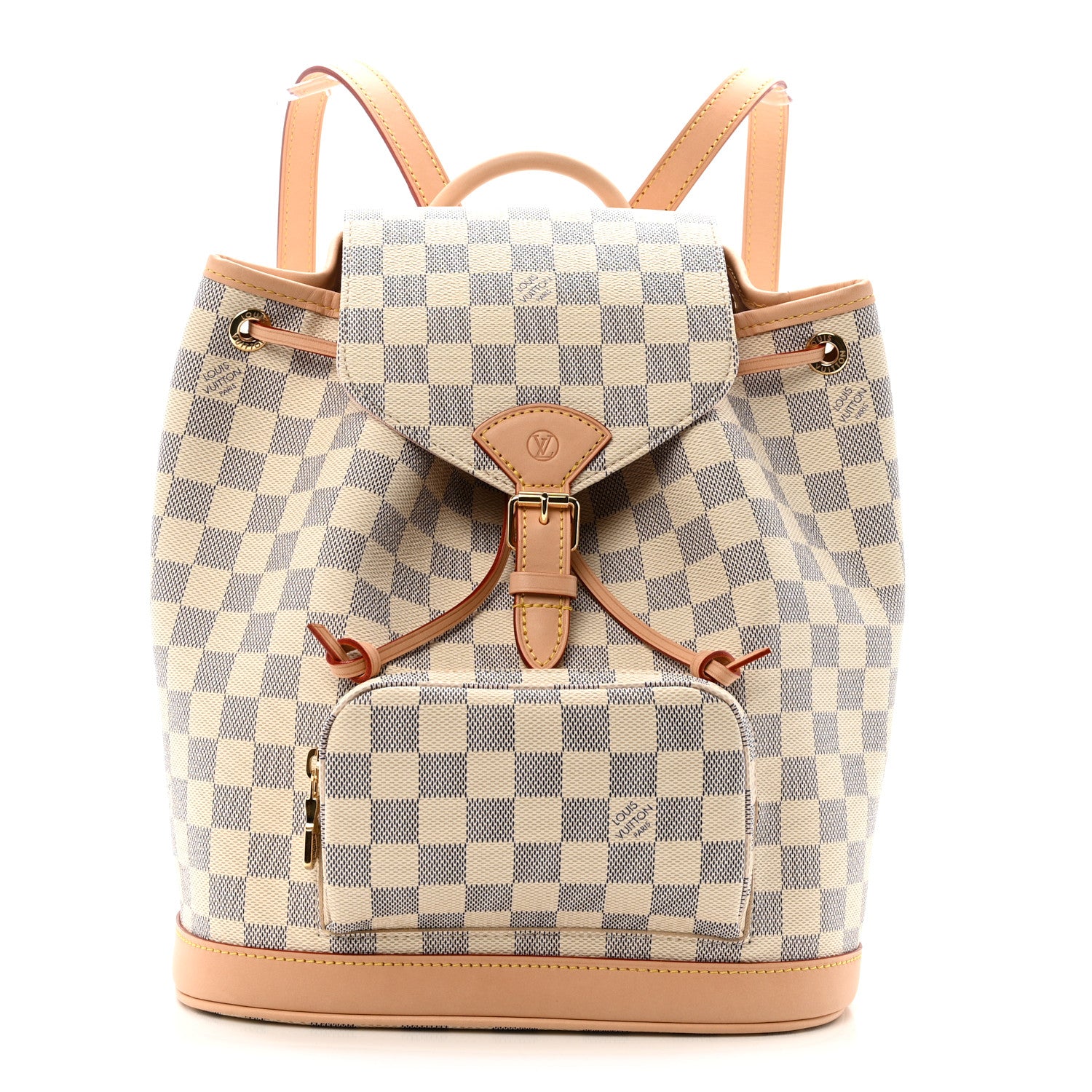 louis vuitton backpack damier azur Louis Vuitton Damier Azur Montsouris PM 1860222 – FASHIONPHILE