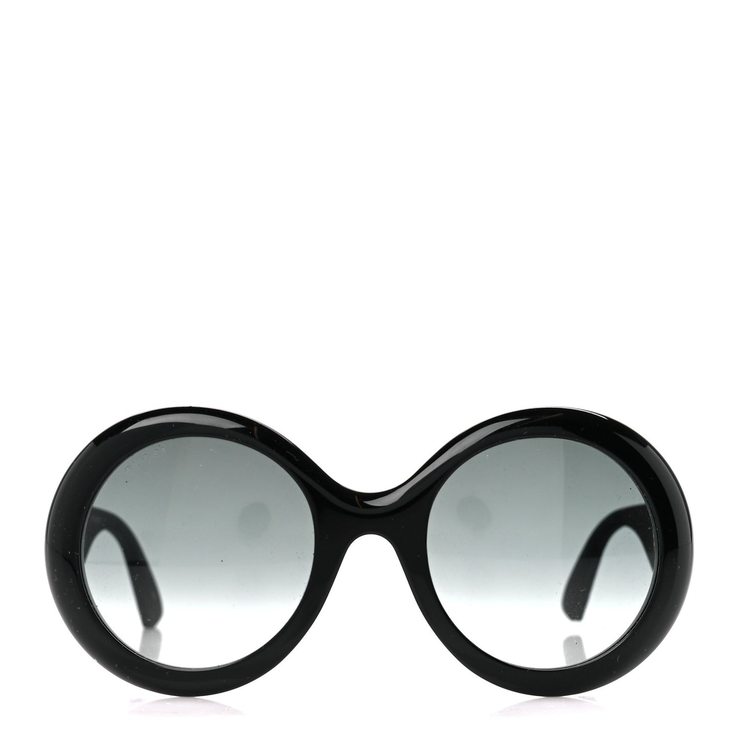 Acetate Round GG0101S Glitter Sunglasses Black