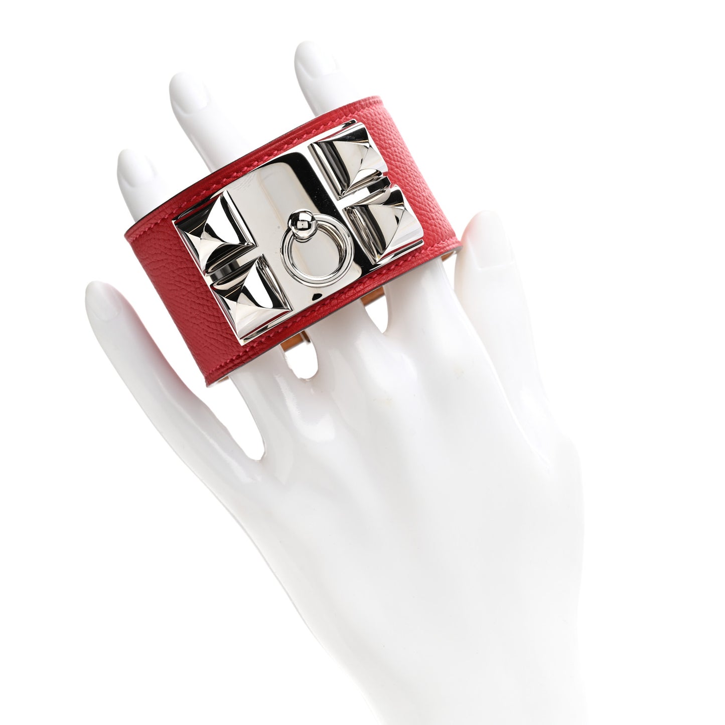 Epsom Collier de Chien CDC Bracelet L Rouge Casaque