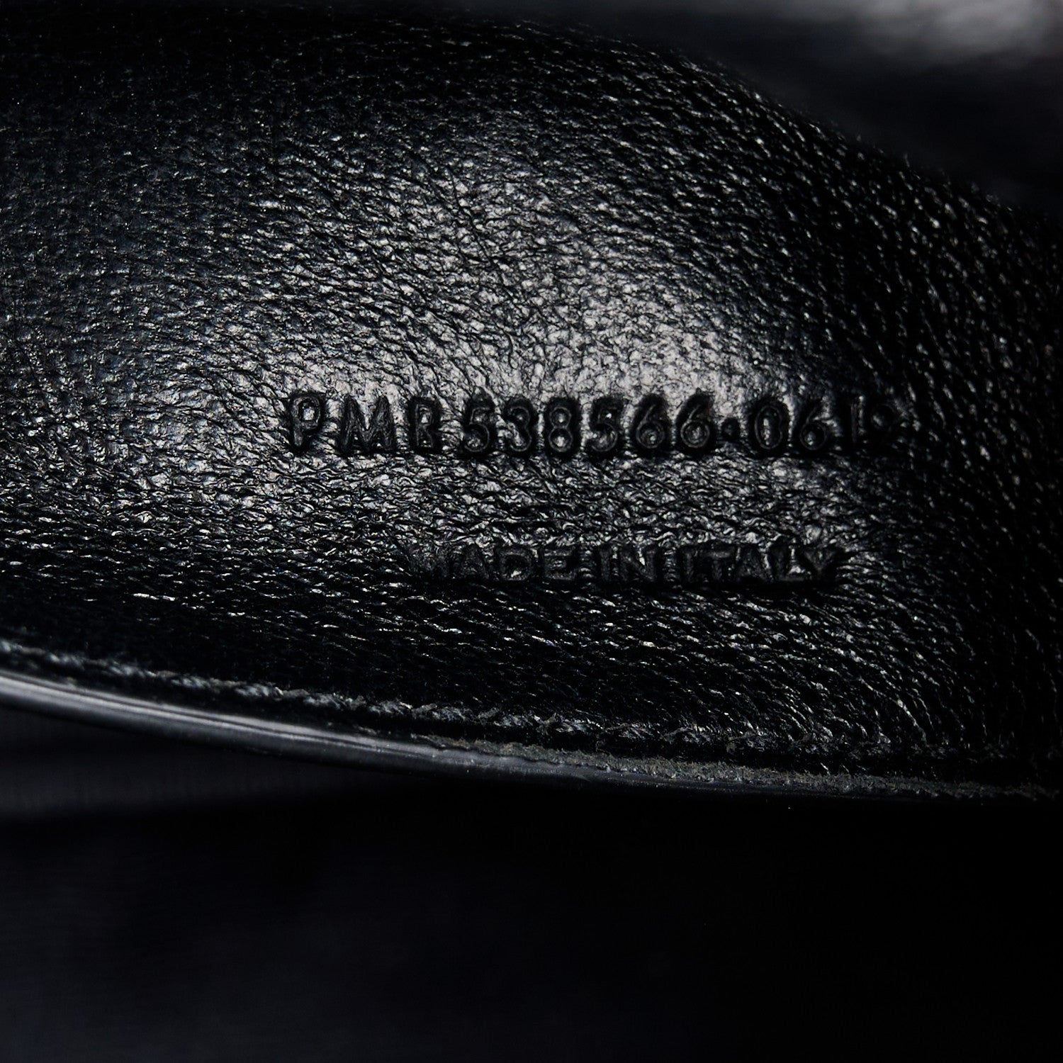 Saint Laurent Crinkled Calfskin Matelasse Monogram Baby Niki Chain Satchel Black 8 of 11