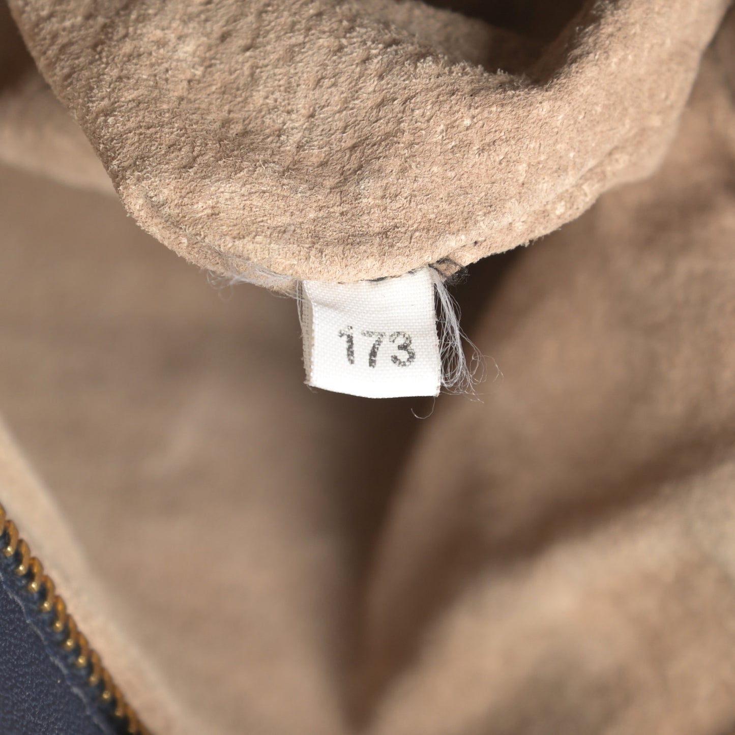 Soft Calfskin Shopping Tote Navy
