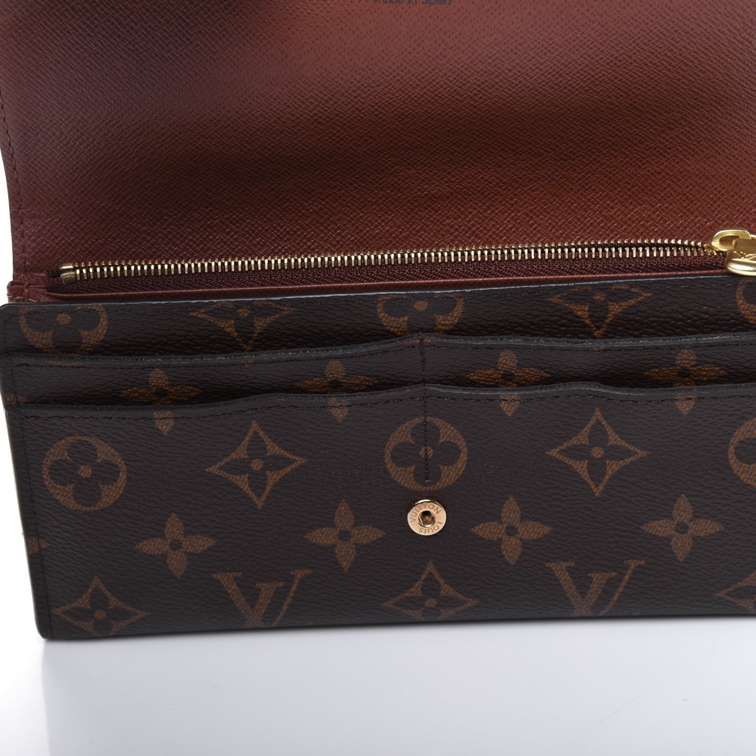 Louis Vuitton Monogram Sarah Wallet NM 10 of 11