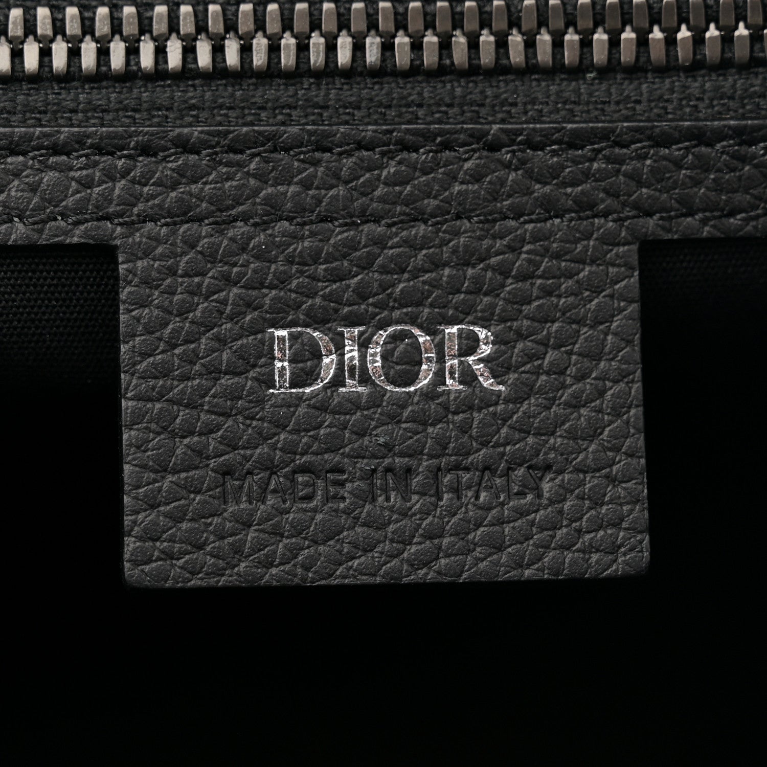 Christian Dior Maxi Oblique Jacquard Weekender 25 Black 6 of 11