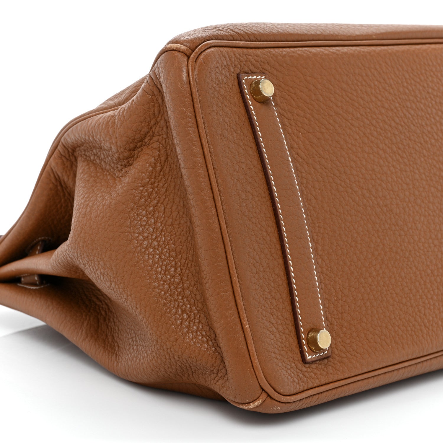 Hermes Taurillon Clemence Birkin 35 Gold 9 of 25
