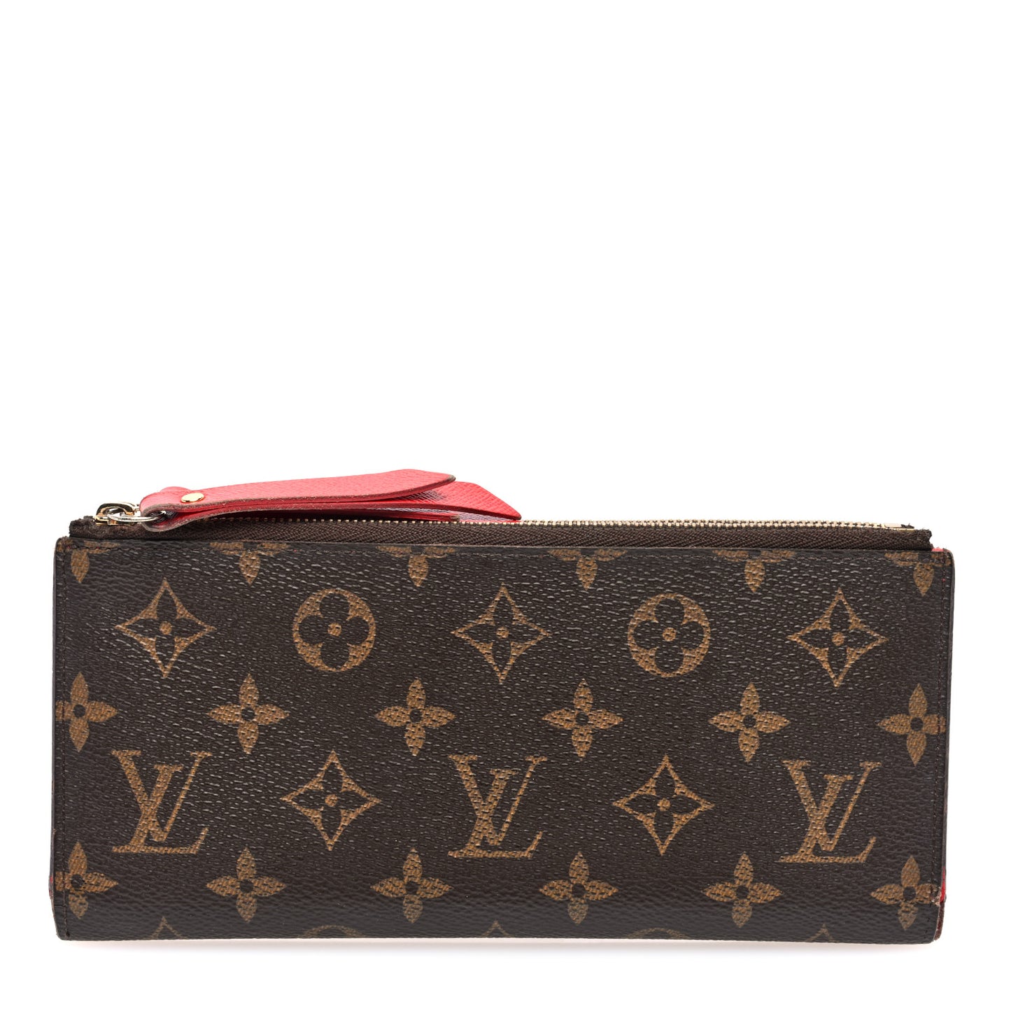 Monogram Adele Wallet Coquelicot