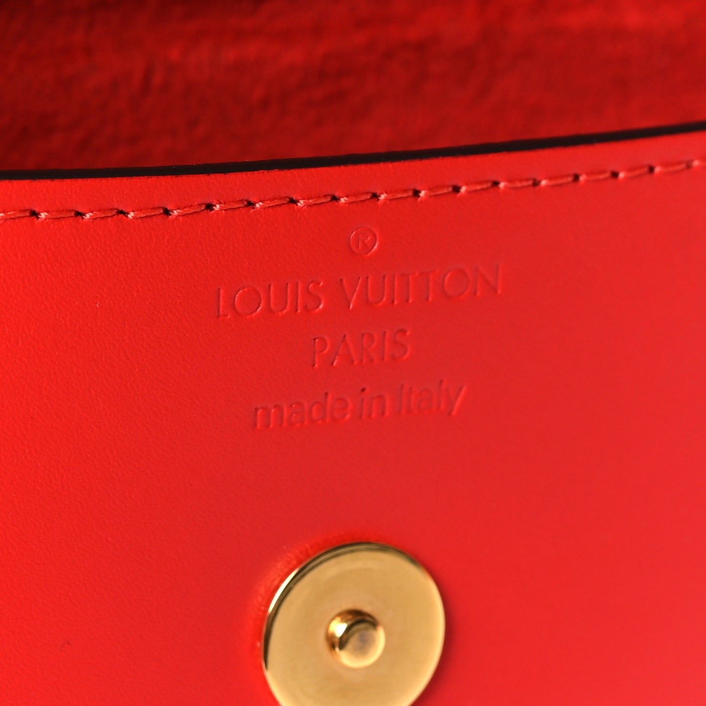 Monogram Woody Sunglass Case Rouge