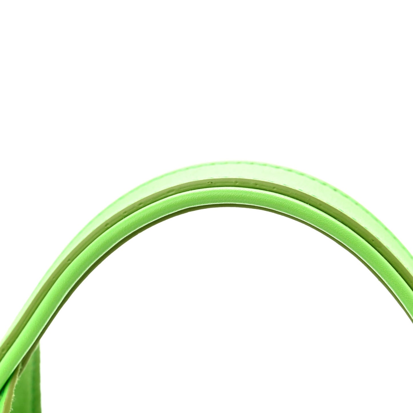 Soft Calfskin Mini Gancini Hobo Lime