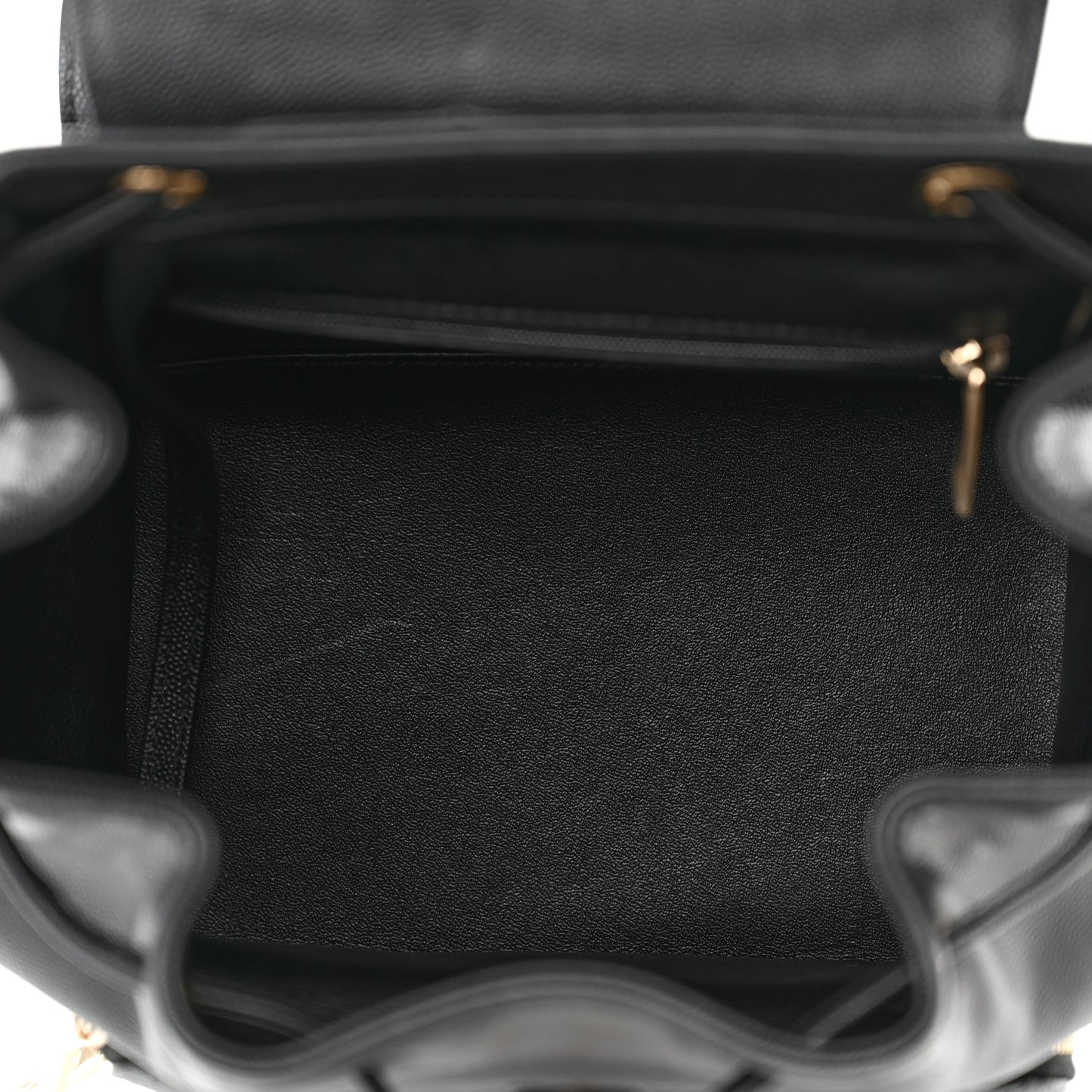 Caviar Quilted Business Affinity Backpack Black