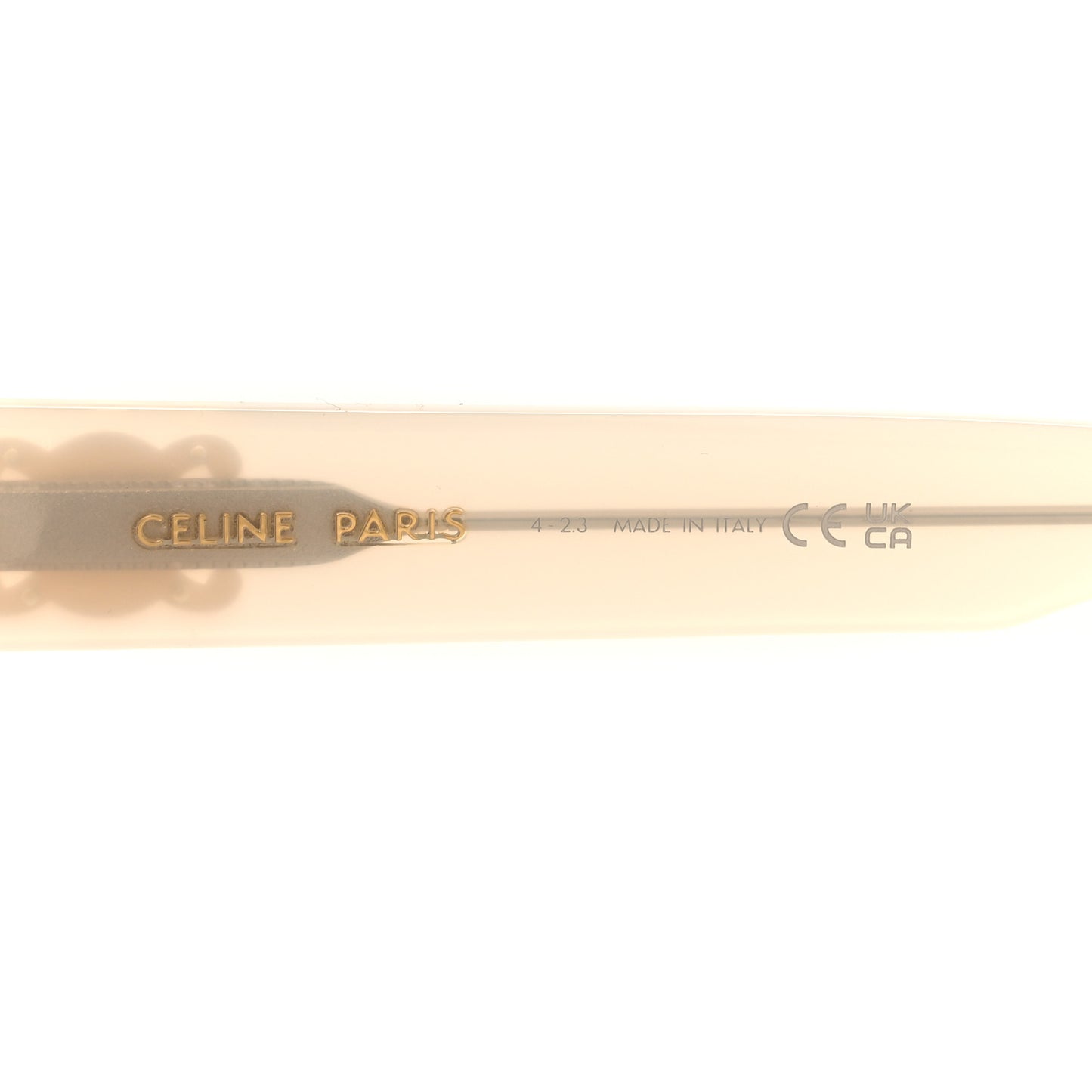 Acetate Triomphe 01 Sunglasses CL 40194U White