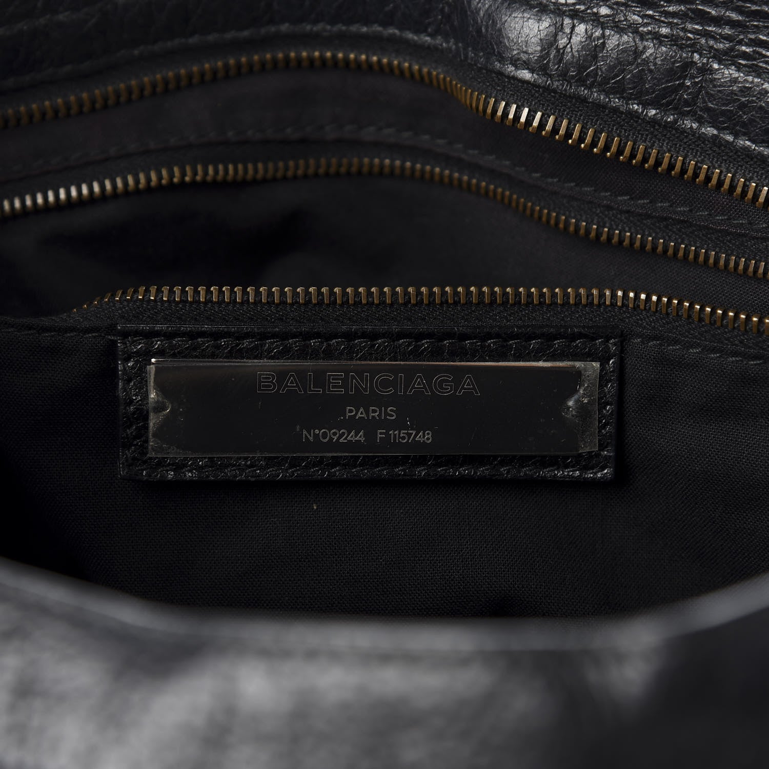 Balenciaga Agneau Classic Hardware City Black 9 of 12