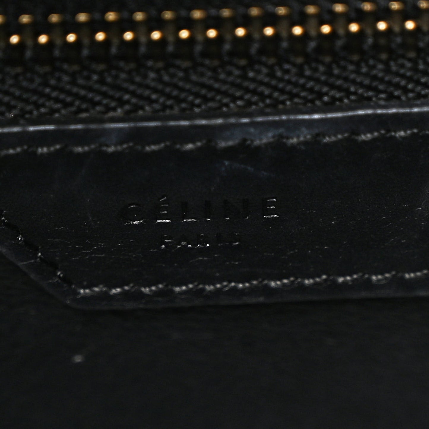 Smooth Calfskin Micro Luggage Black