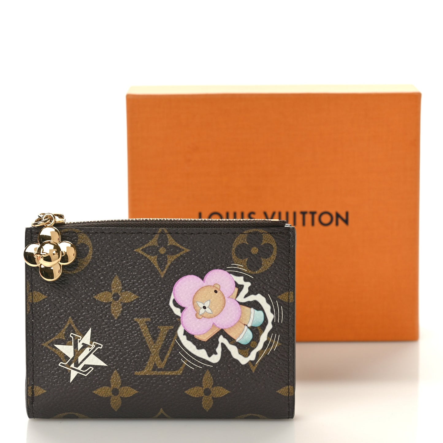 Monogram Snow Show Lisa Wallet Azur Frost