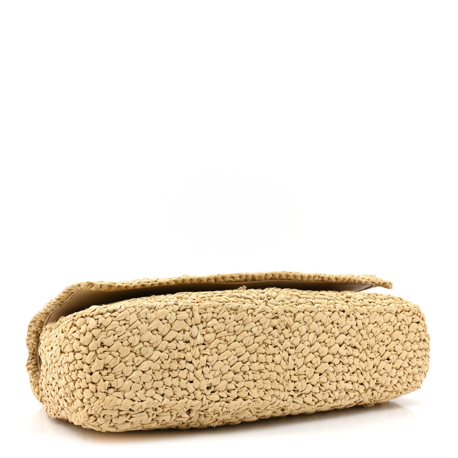 Saint Laurent Raffia Monogram Medium Jamie Natural Avorio 4 of 9