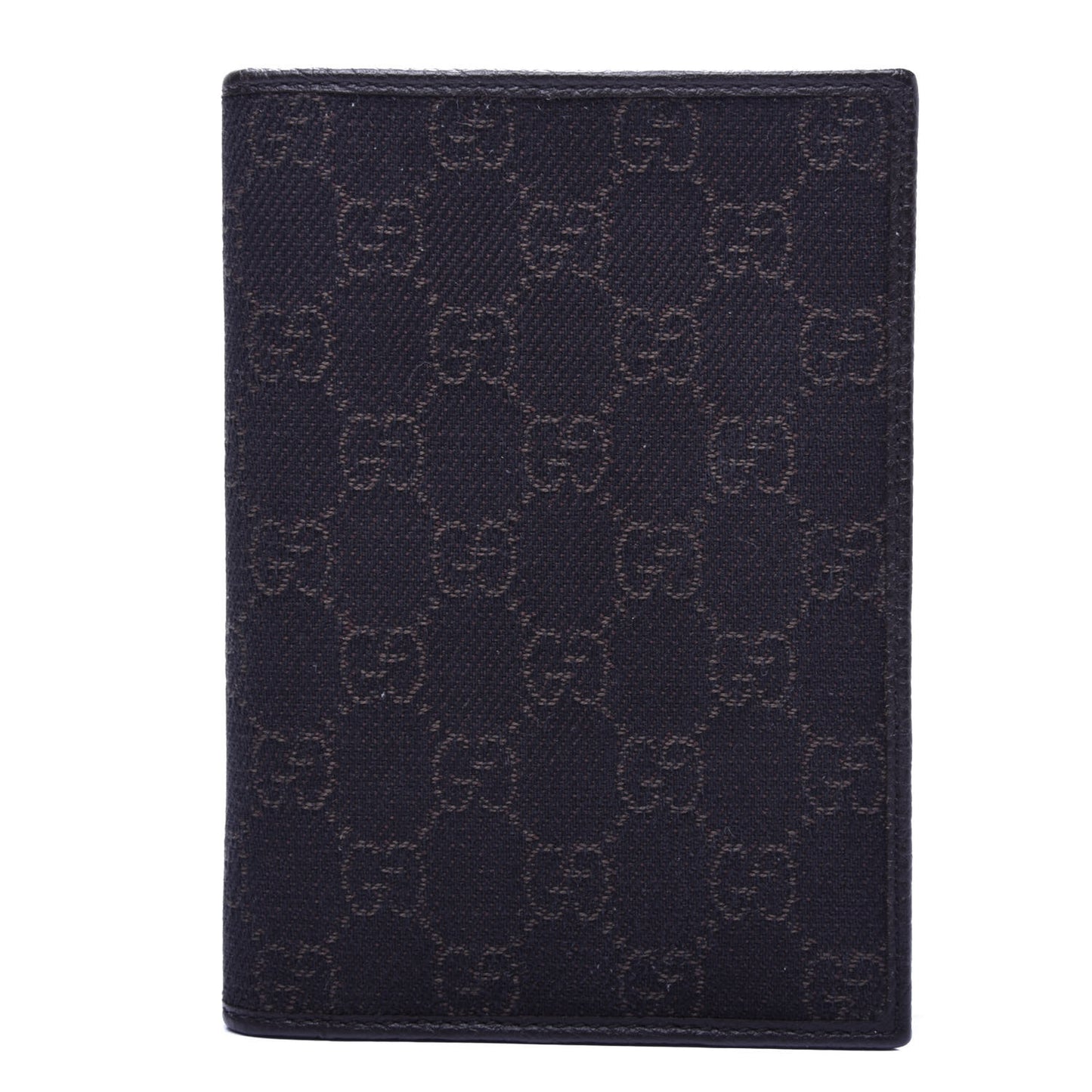 Monogram Passport Wallet Brown