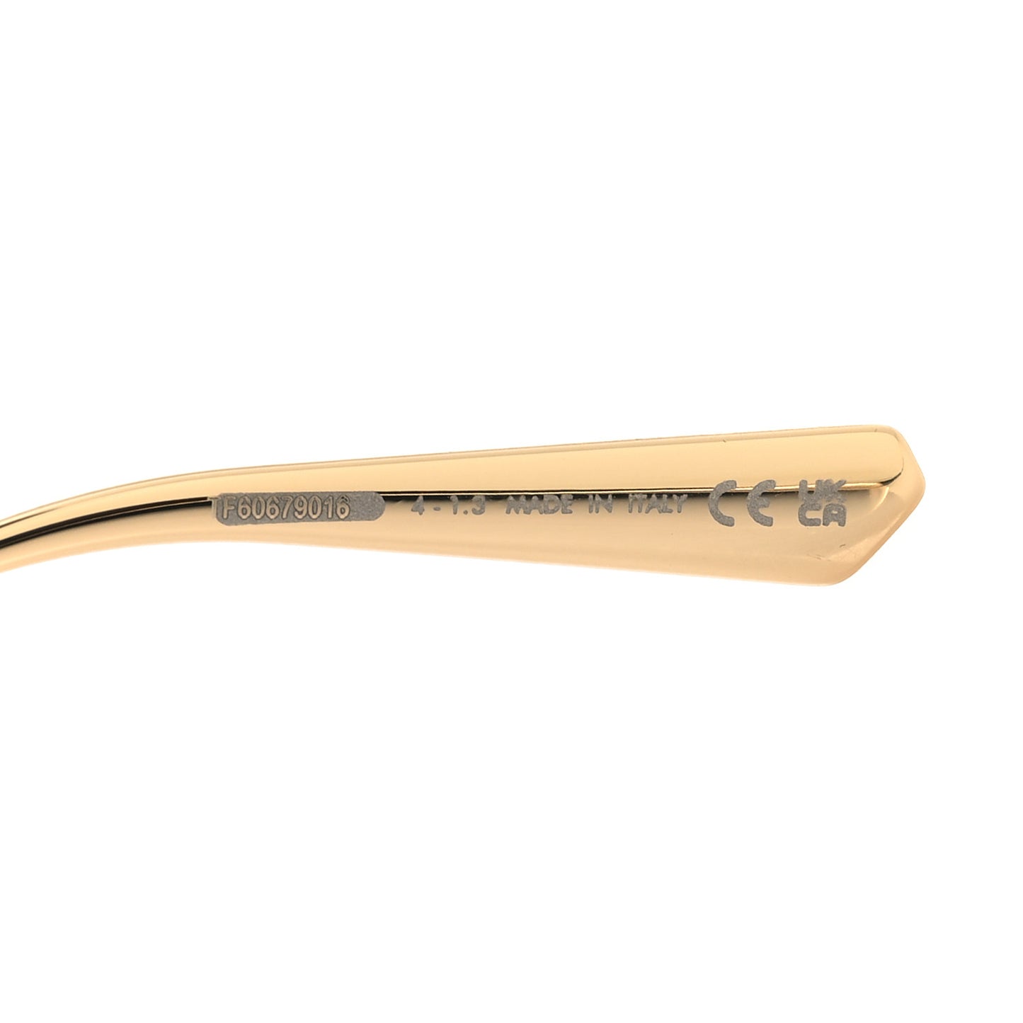 Square 30 Montaigne Sunglasses Beige