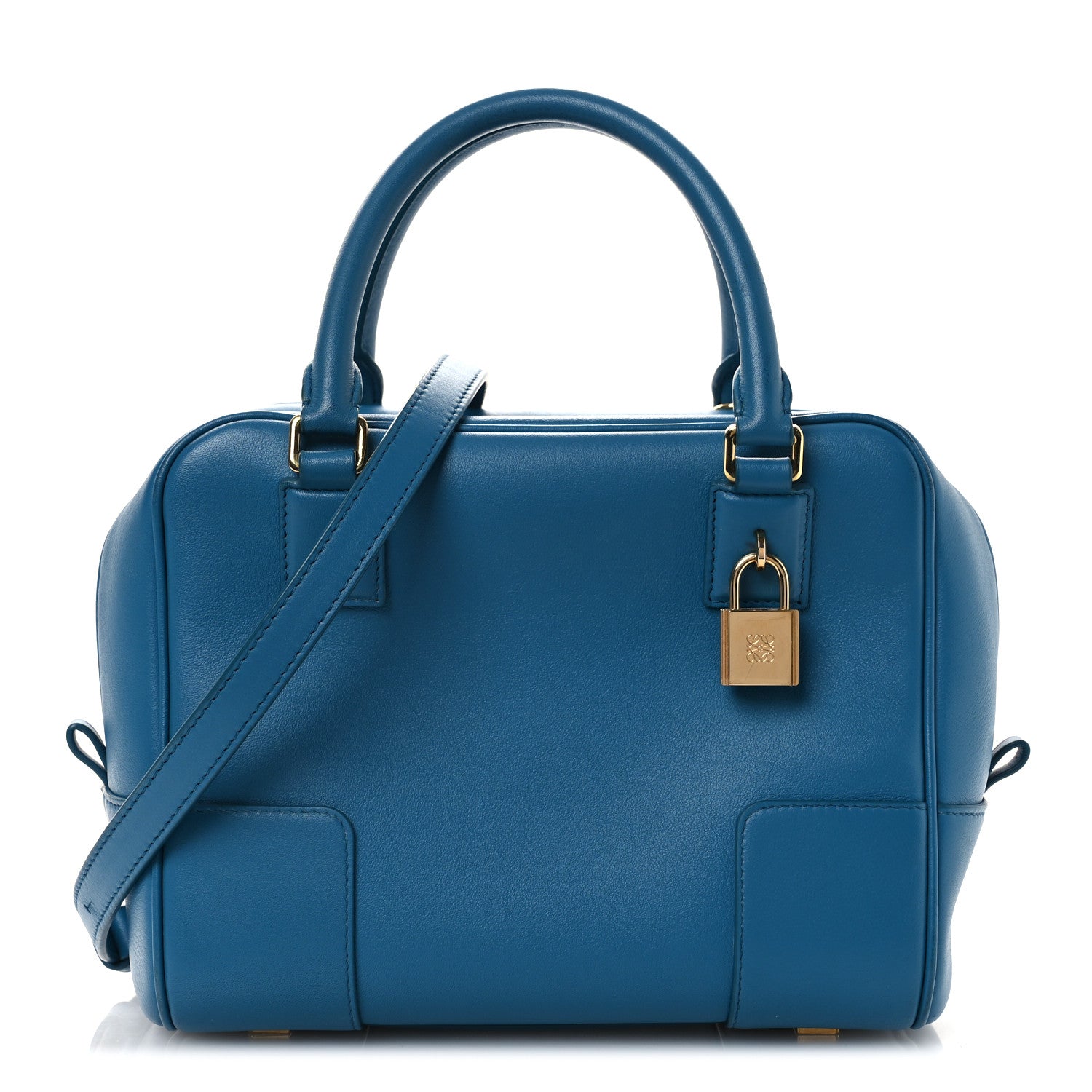 Loewe Calfskin Amazona 19 Lagoon Blue 1815214 – FASHIONPHILE