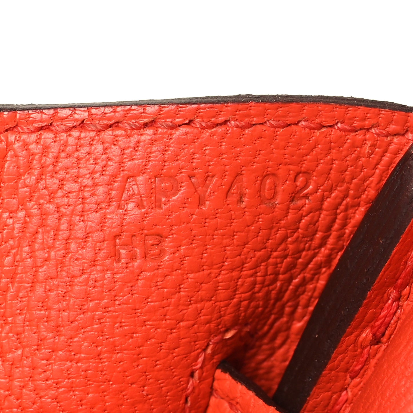 Togo Birkin 30 Orange Poppy