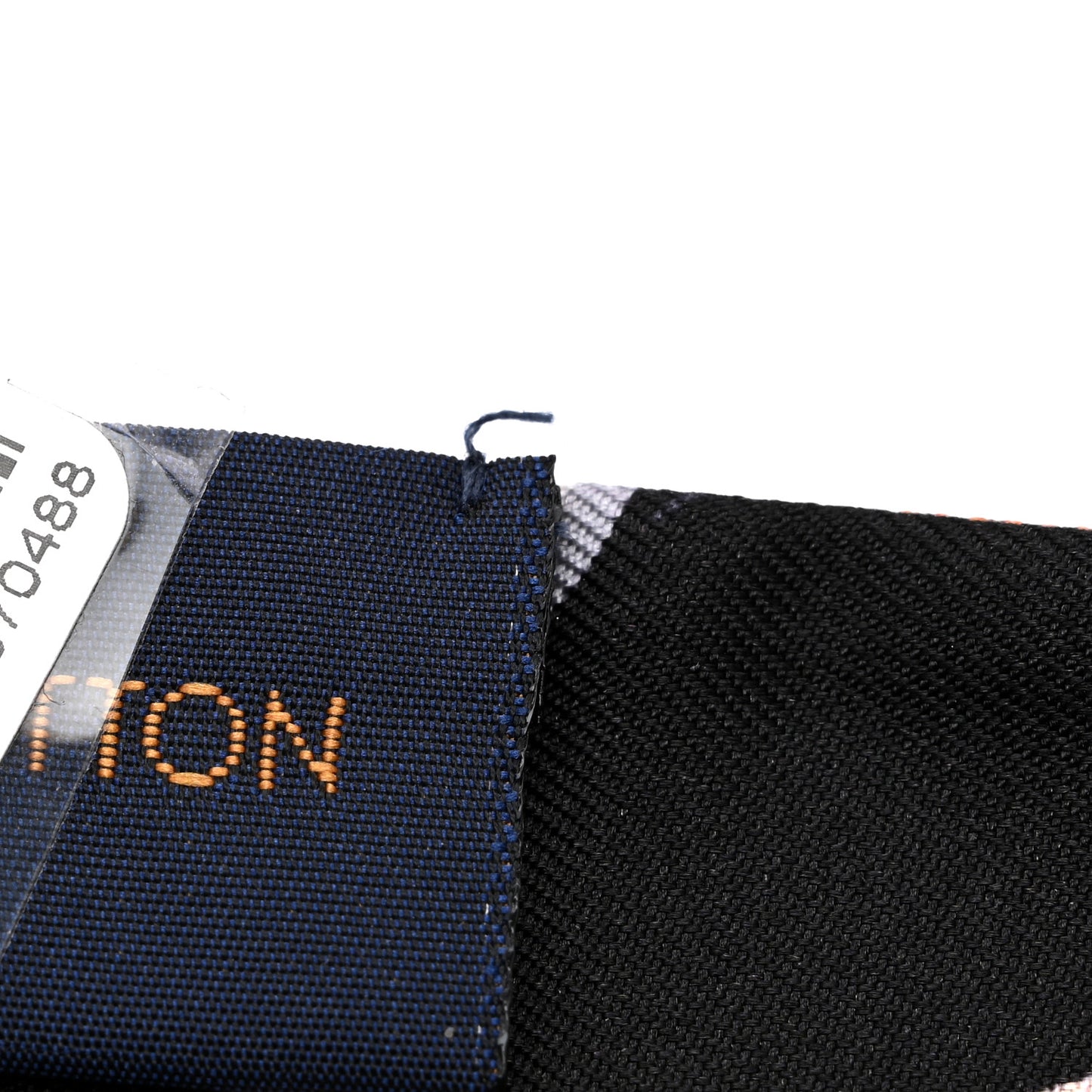 LOUIS VUITTON Silk Monogram LV Crafty Bi Color BB Bandeau Caramel Black