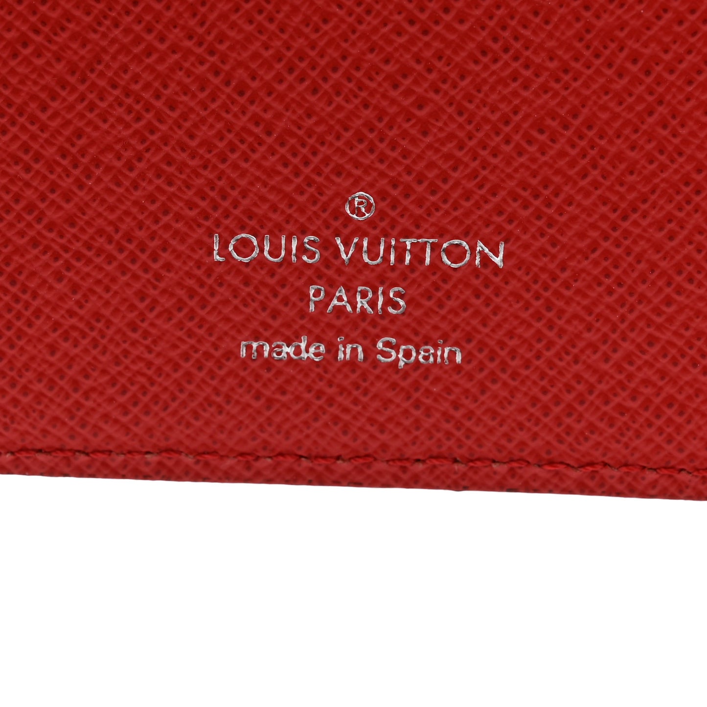 X Supreme Epi Brazza Wallet Red