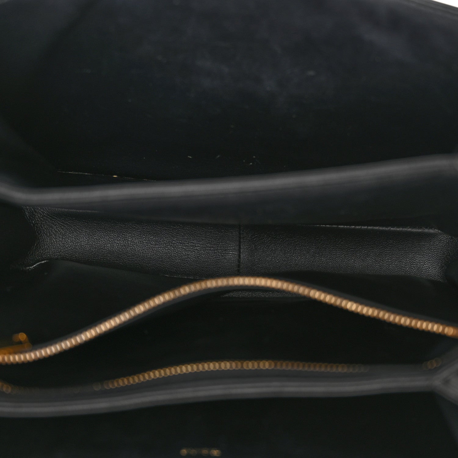 Celine Shiny Calfskin Large Triomphe Black 5 of 17