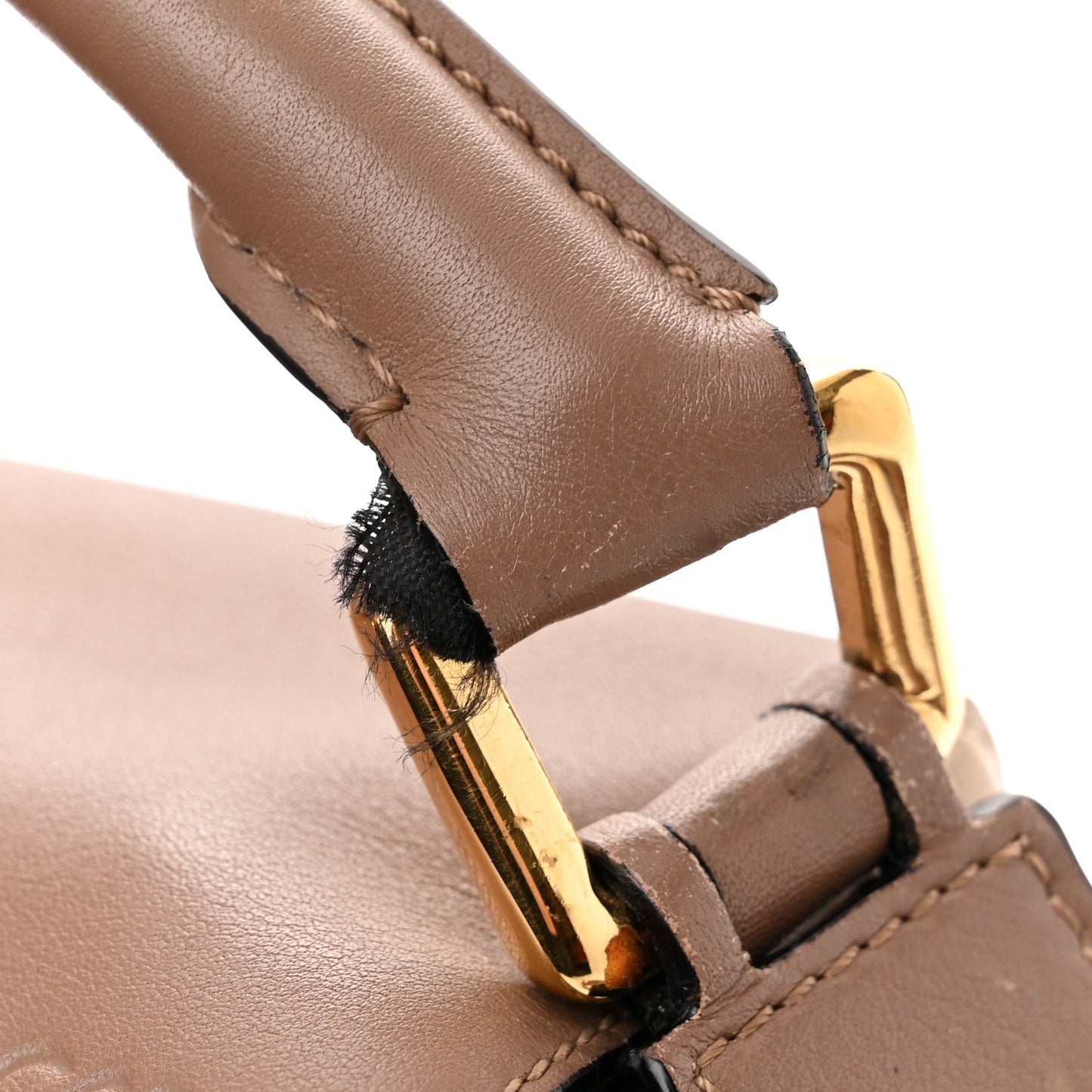 Calfskin Small Puzzle Bag Sand Hazelnut Ash