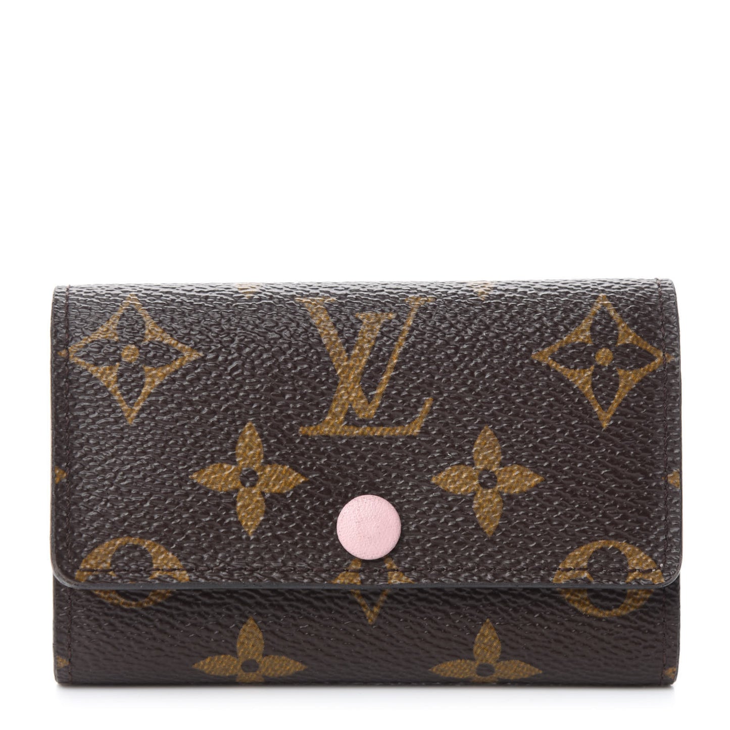Monogram Multicles 6 Key Holder Rose Ballerine