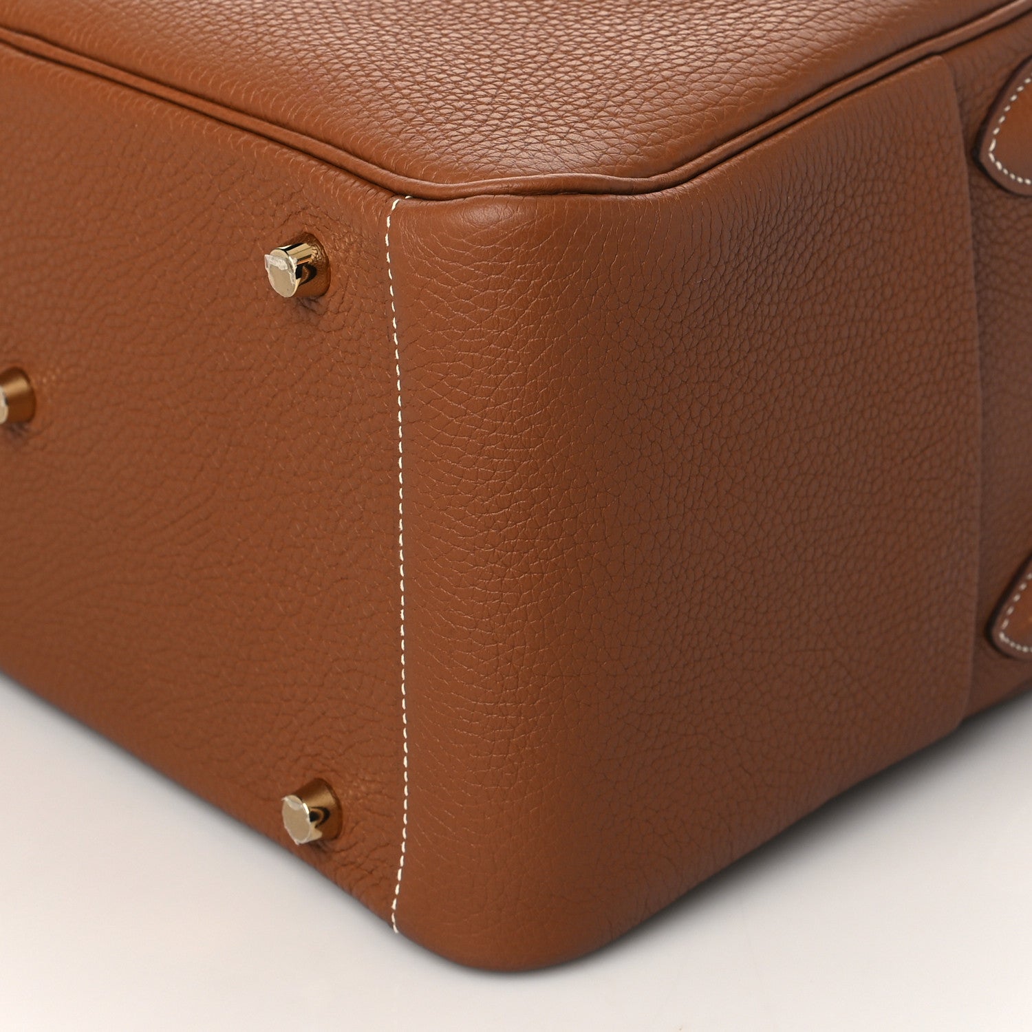 Hermes Taurillon Clemence Lindy 30 Gold 10 of 11