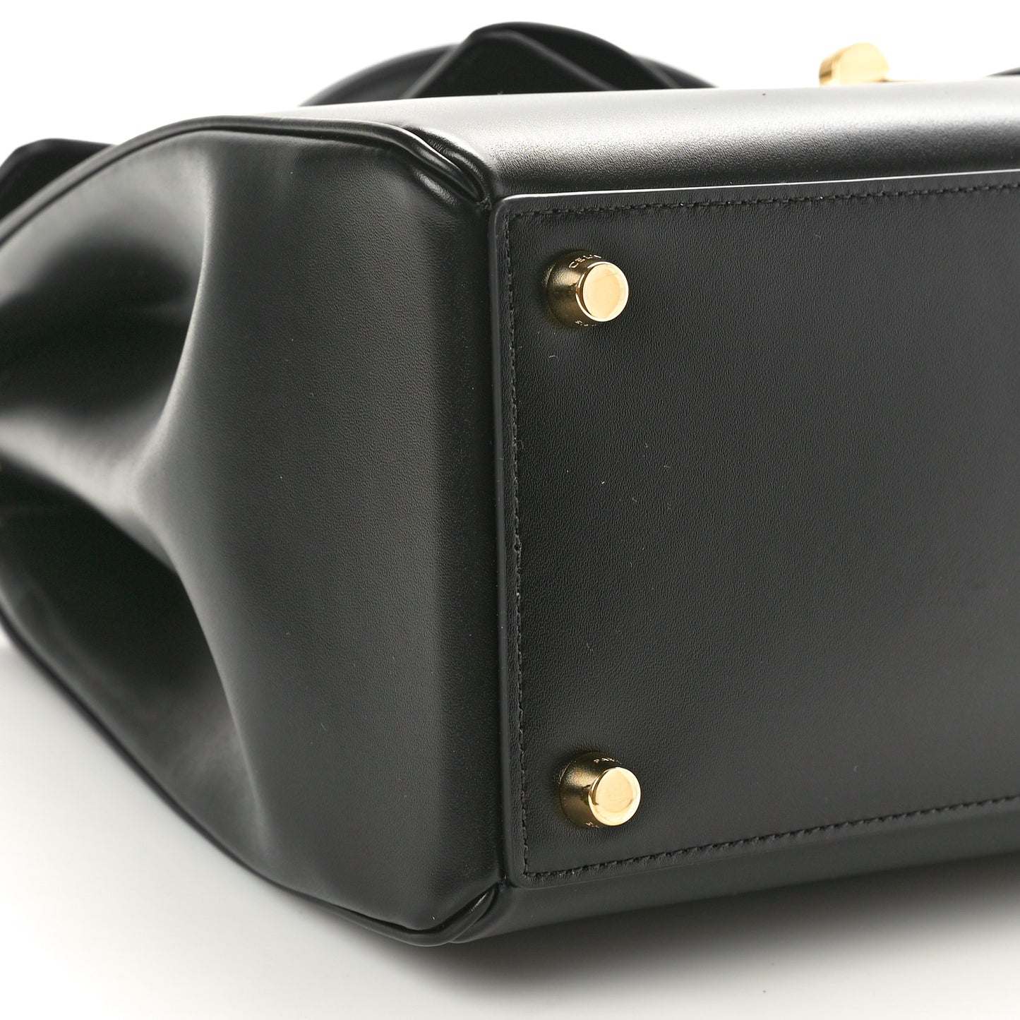 Calfskin Classique 16 Top Handle Bag Black